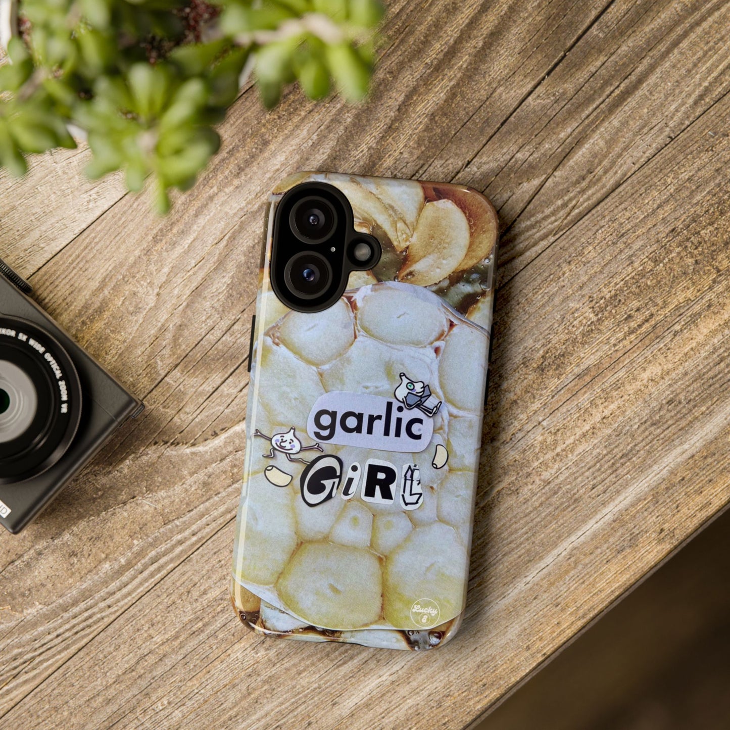 Garlic Girl iPhone Case