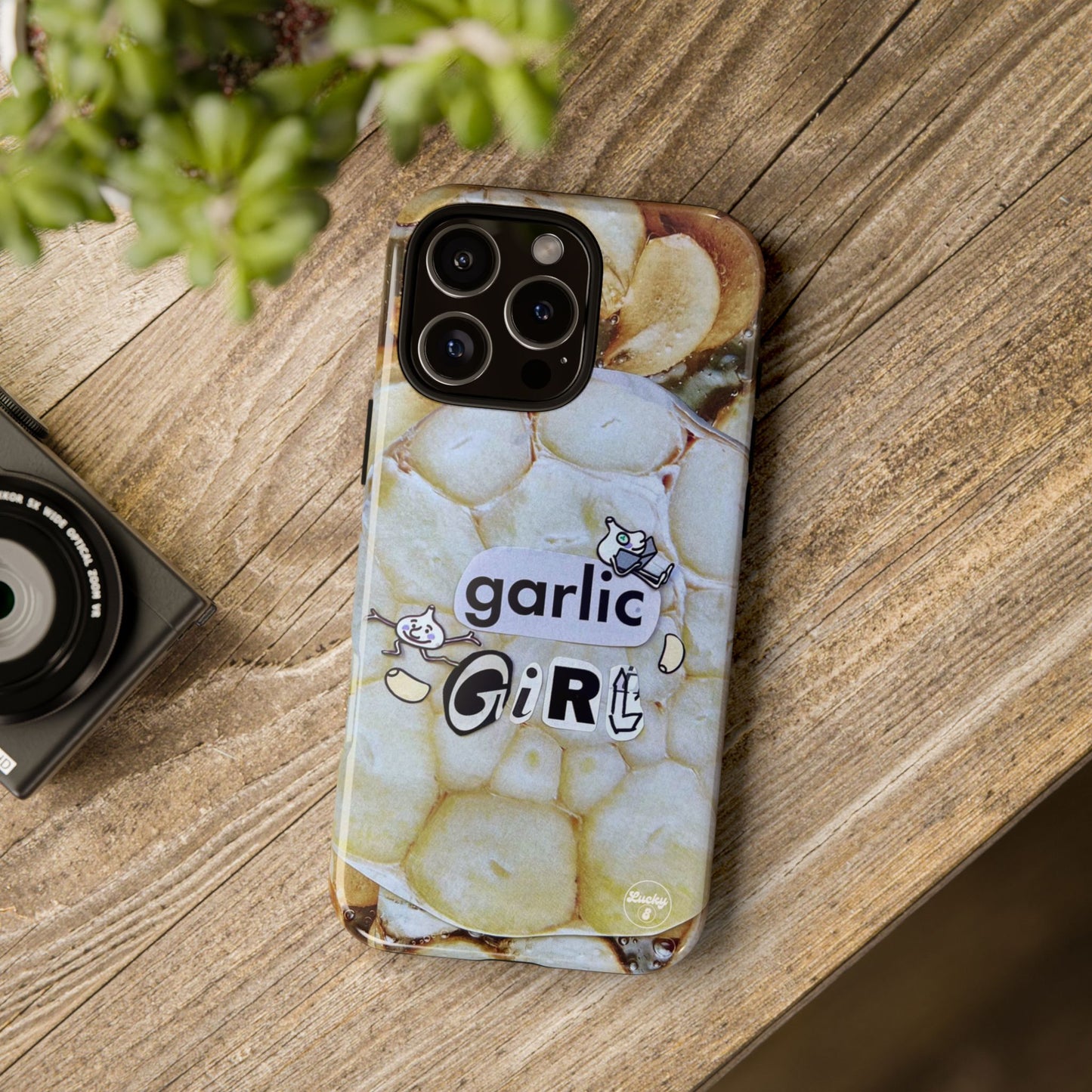 Garlic Girl iPhone Case