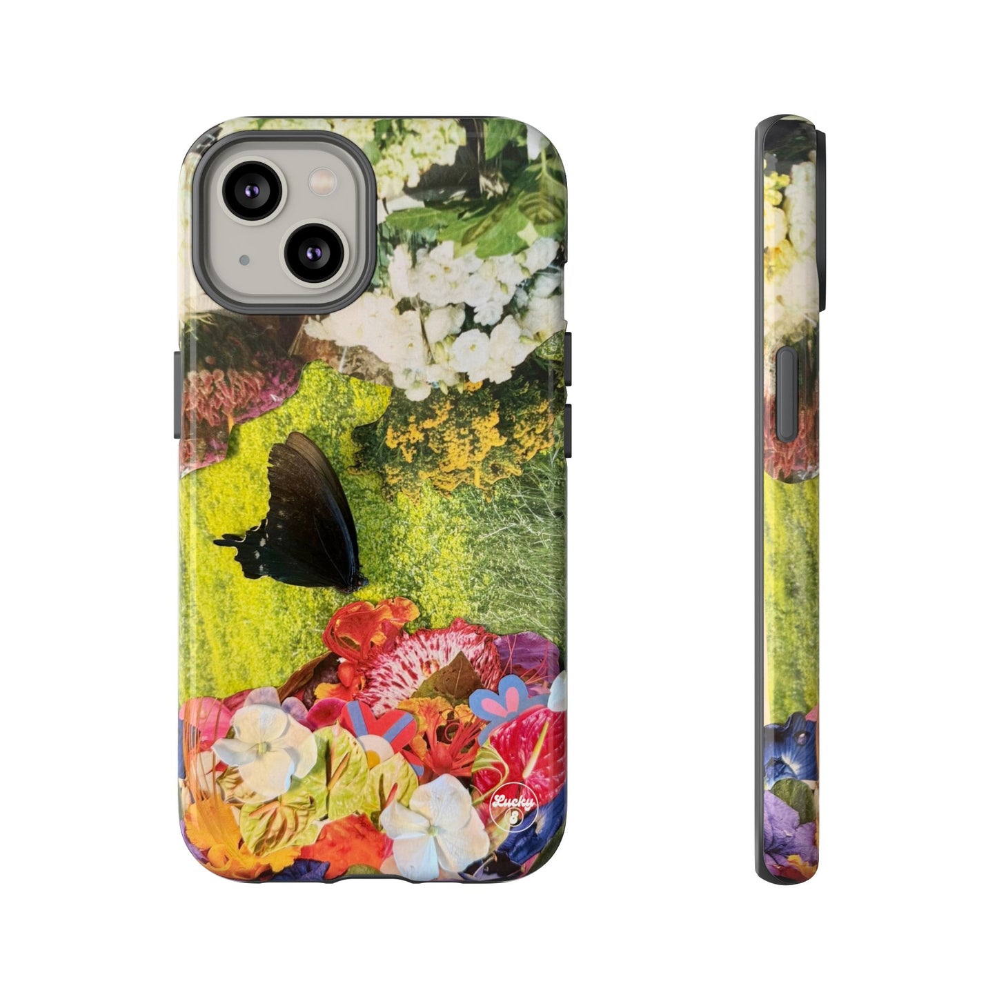 Floral Butterfly iPhone Case