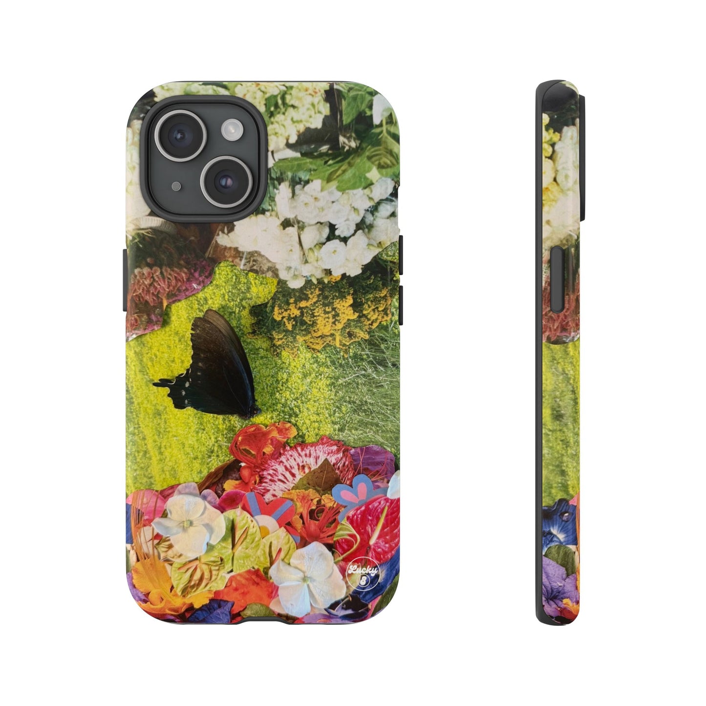 Floral Butterfly iPhone Case