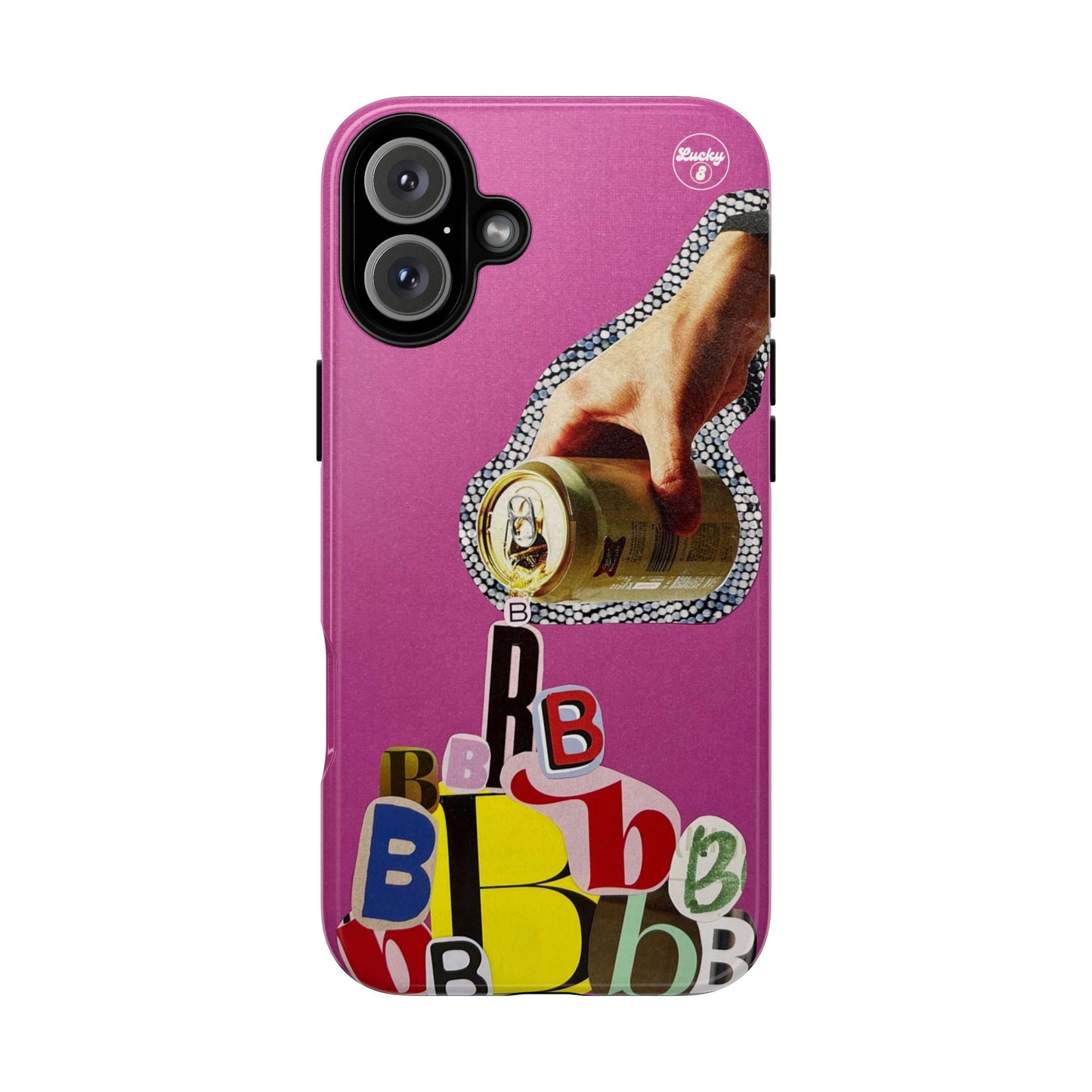 'B' Pour iPhone Case