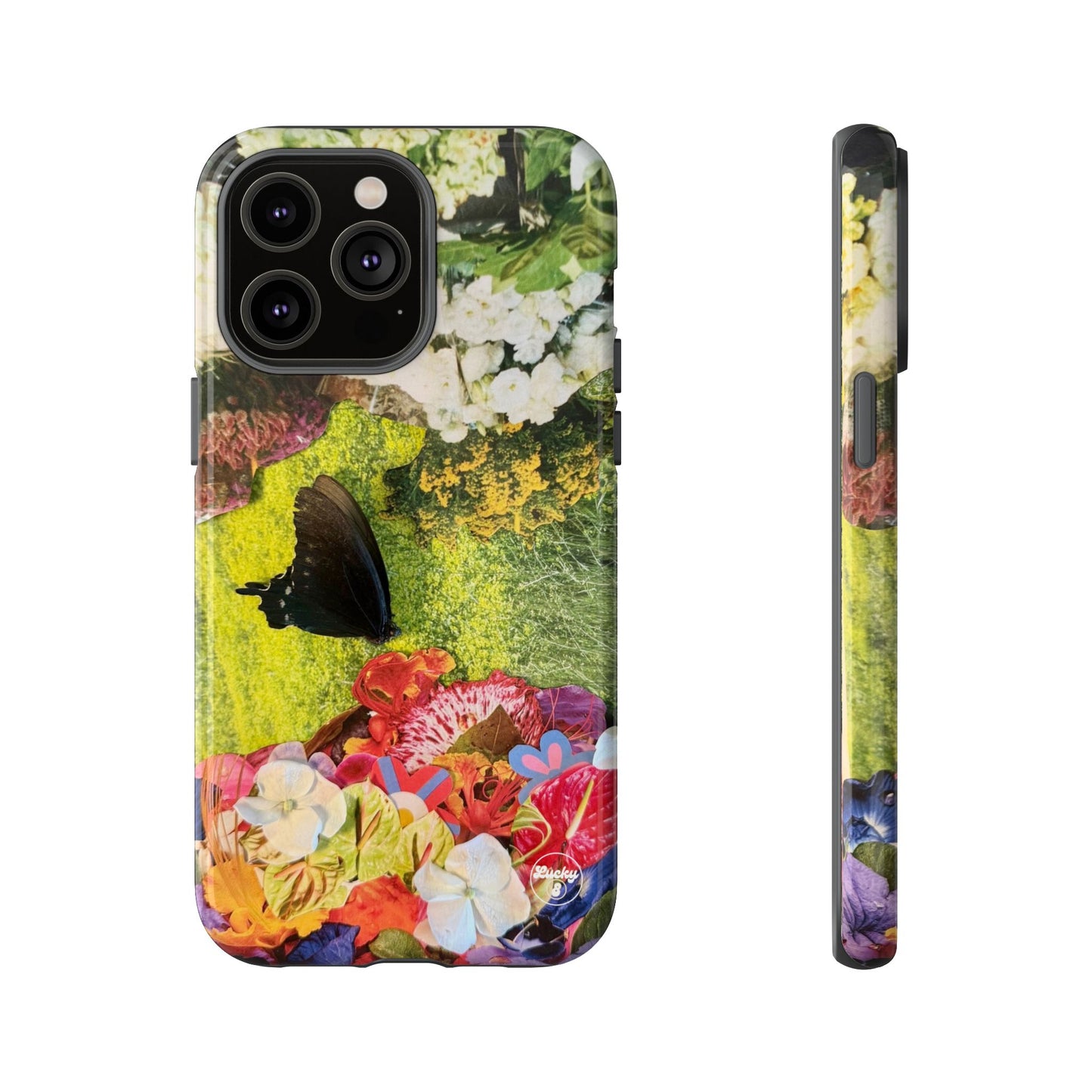Floral Butterfly iPhone Case