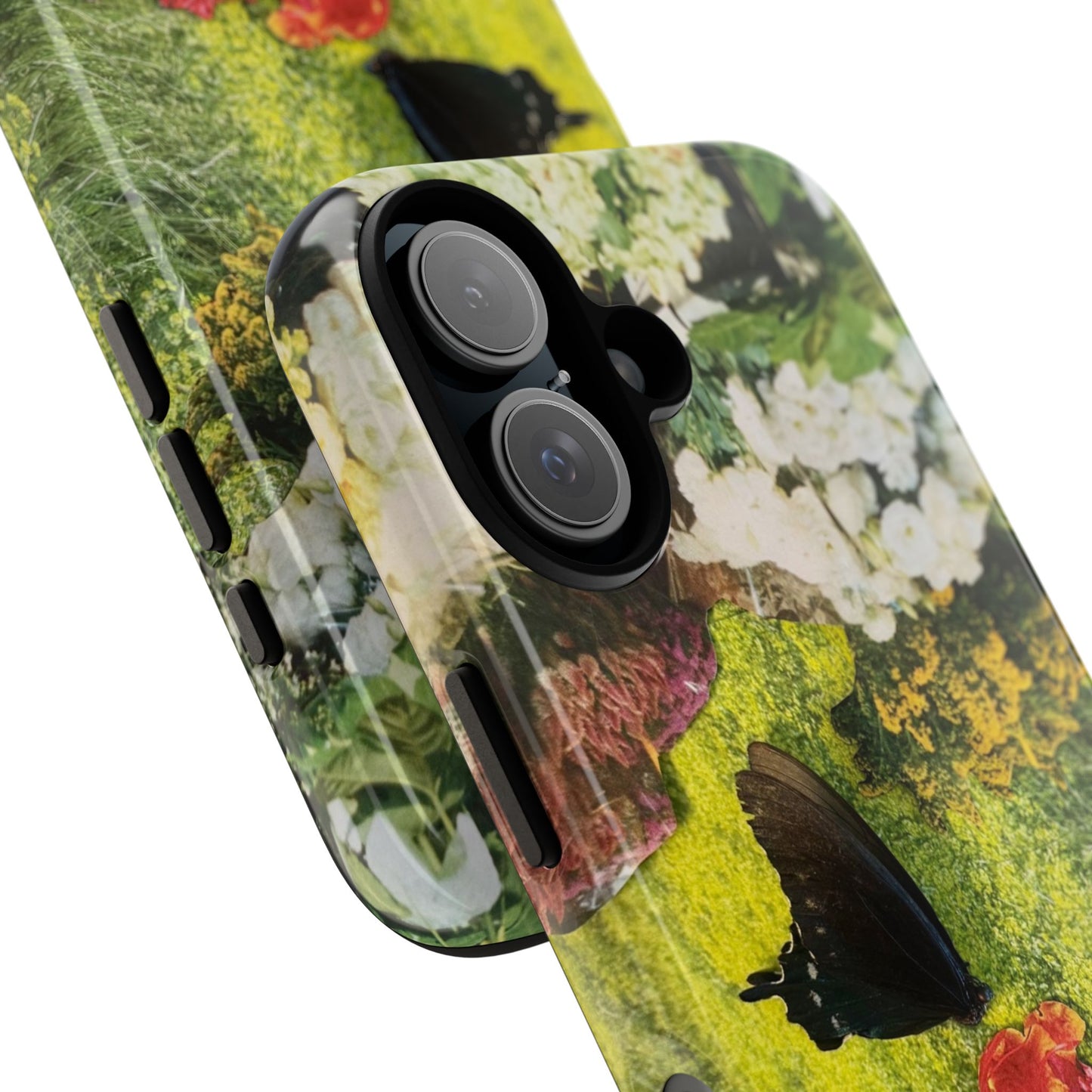 Floral Butterfly iPhone Case