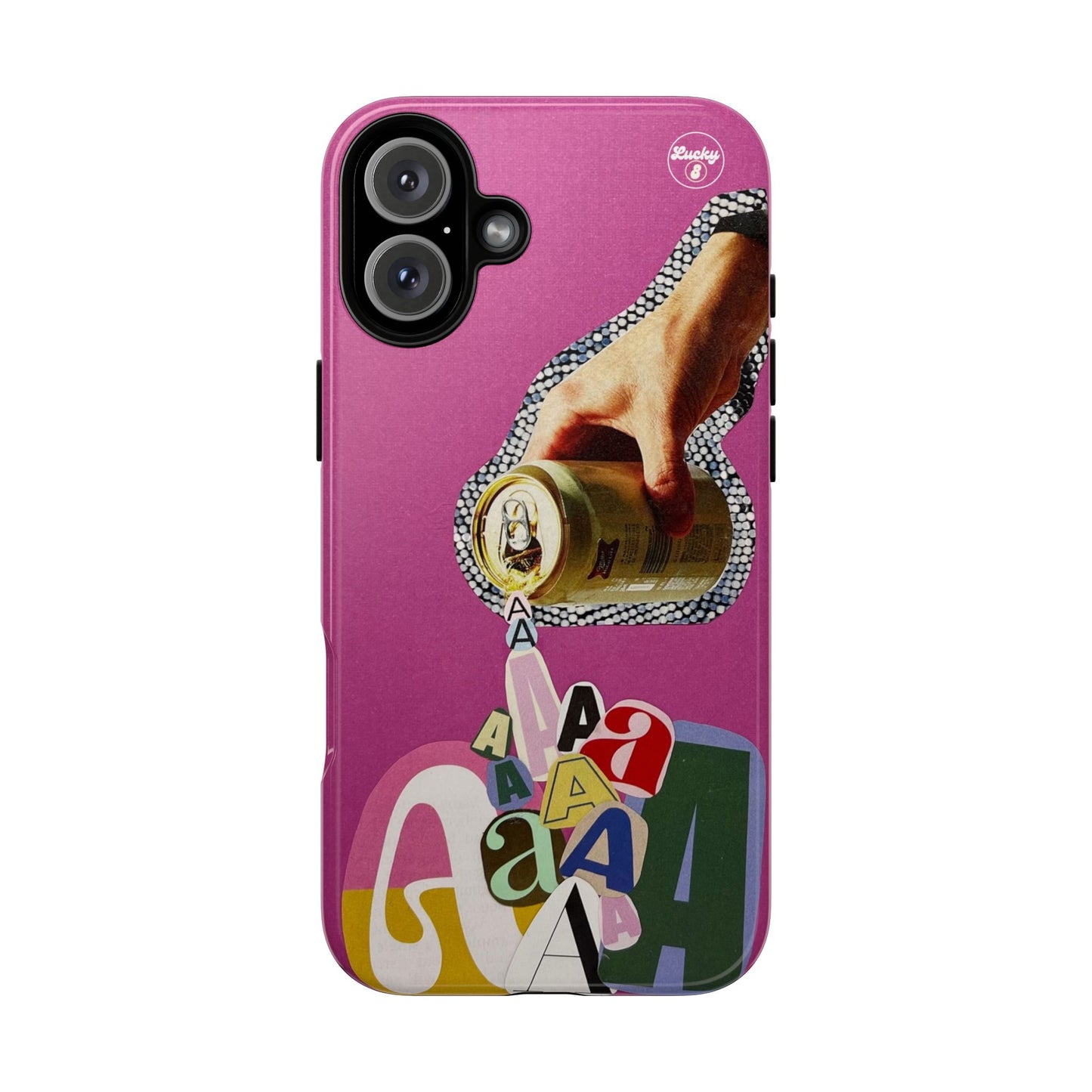 'A' Pour iPhone Case