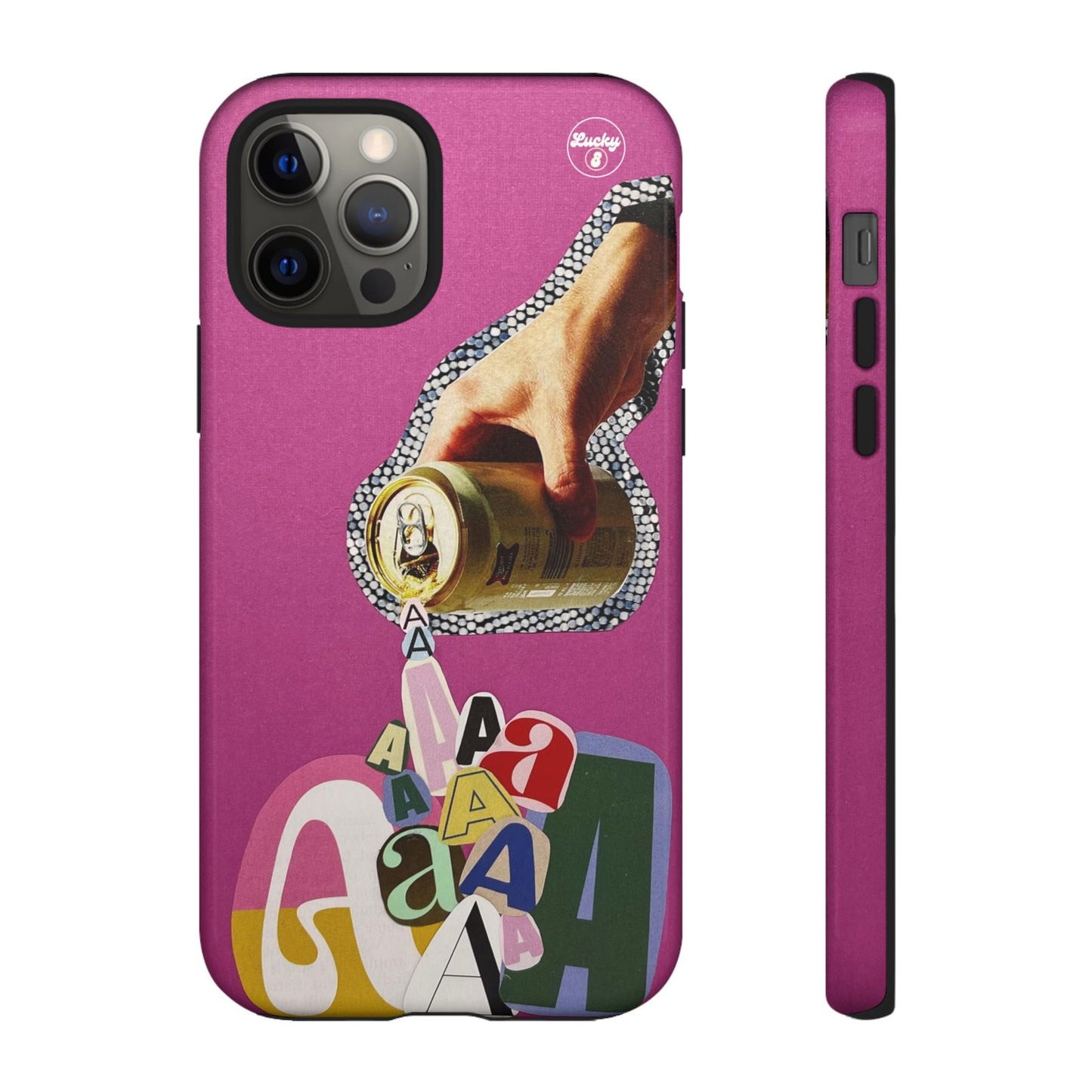 'A' Pour iPhone Case