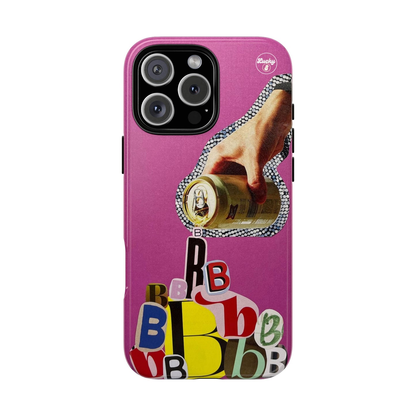 'B' Pour iPhone Case