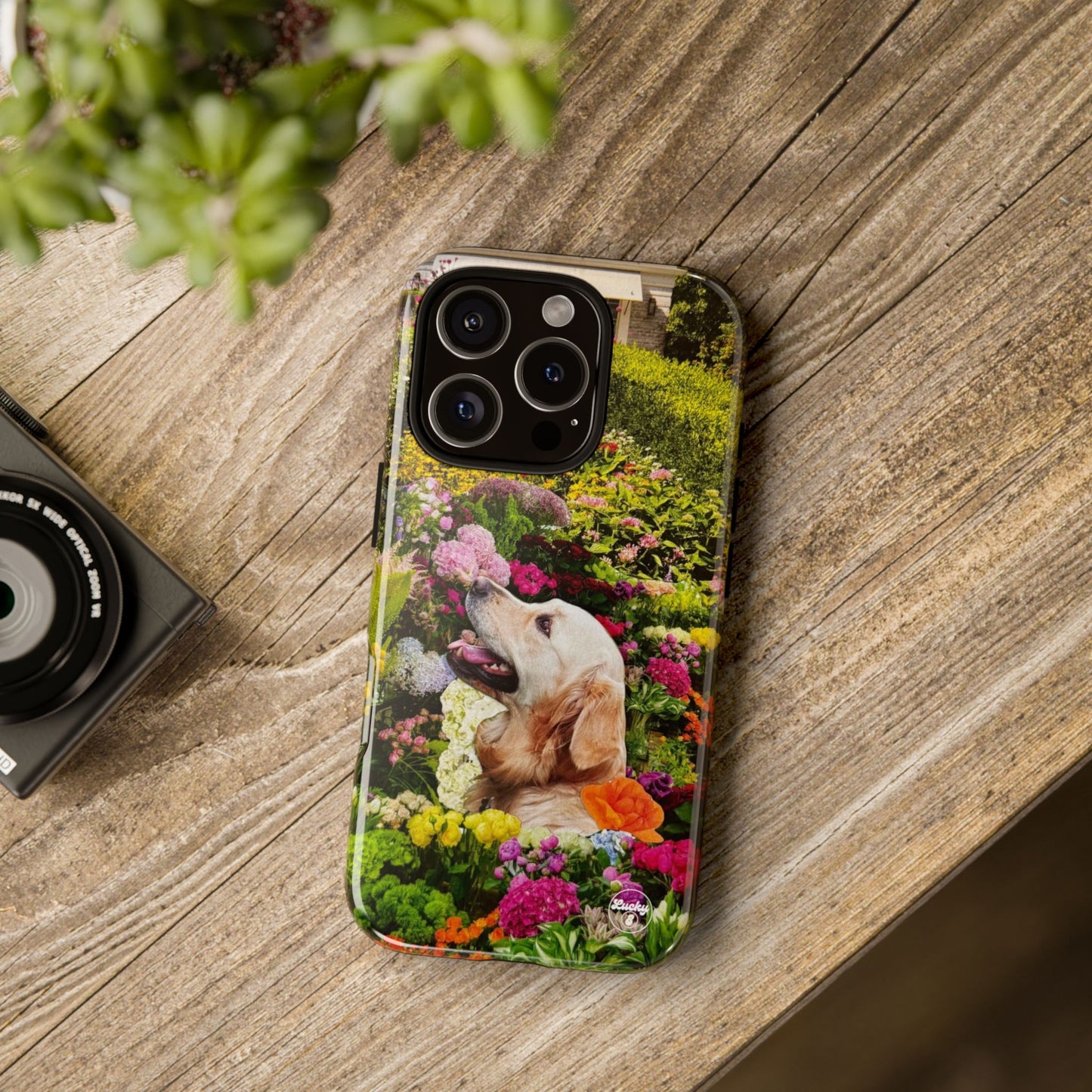 Golden Flower iPhone Case