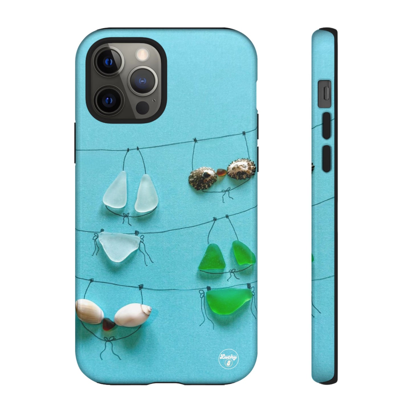 Sea Glass Swimmie iPhone Case