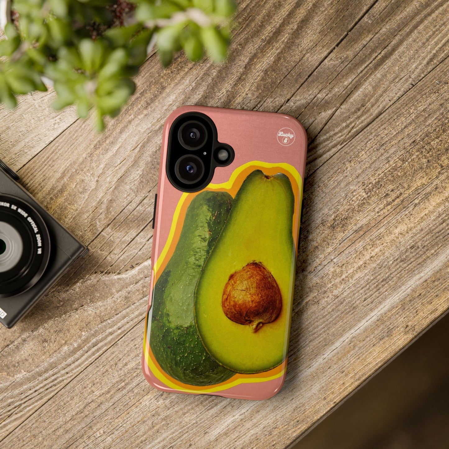 Avocado iPhone Case