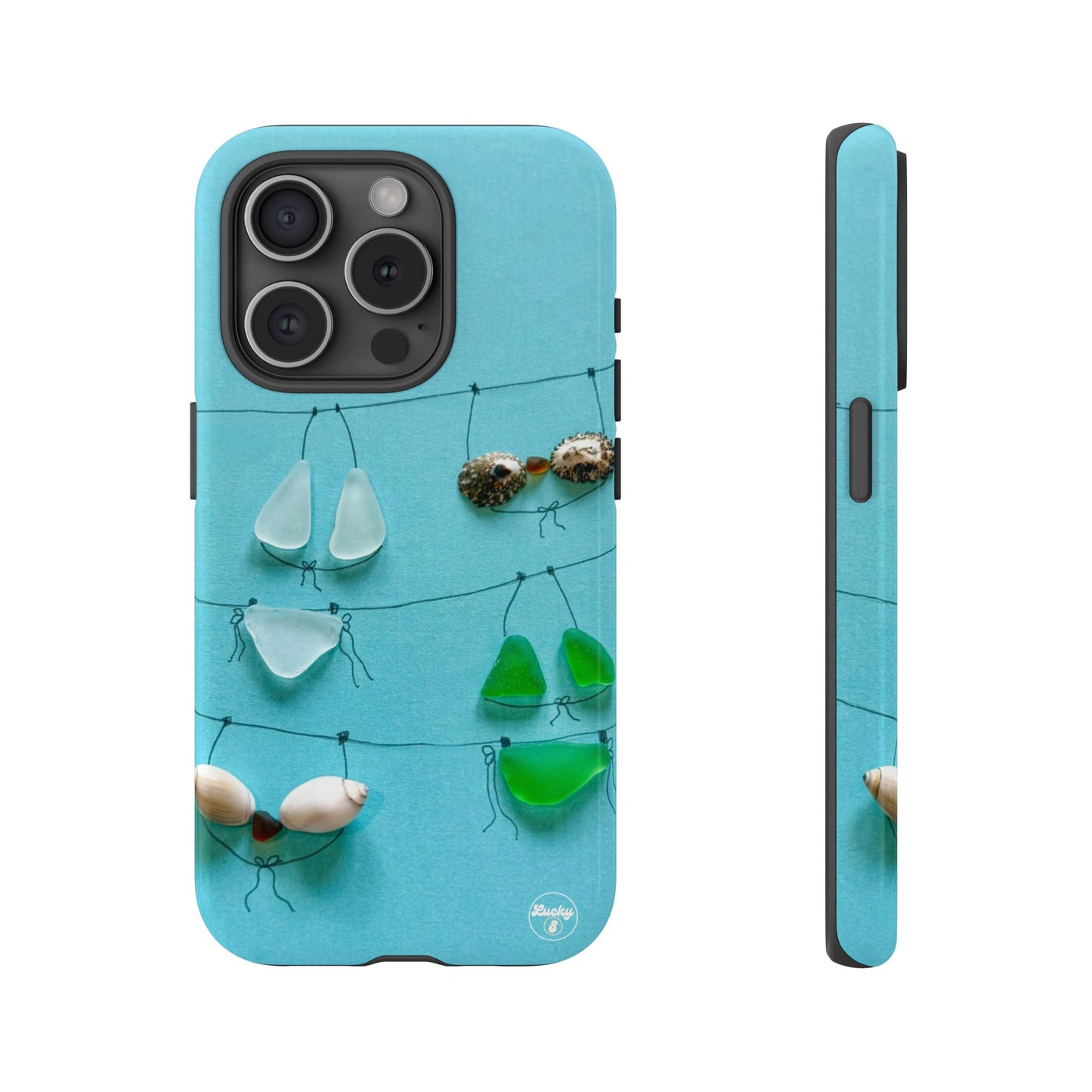 Sea Glass Swimmie iPhone Case