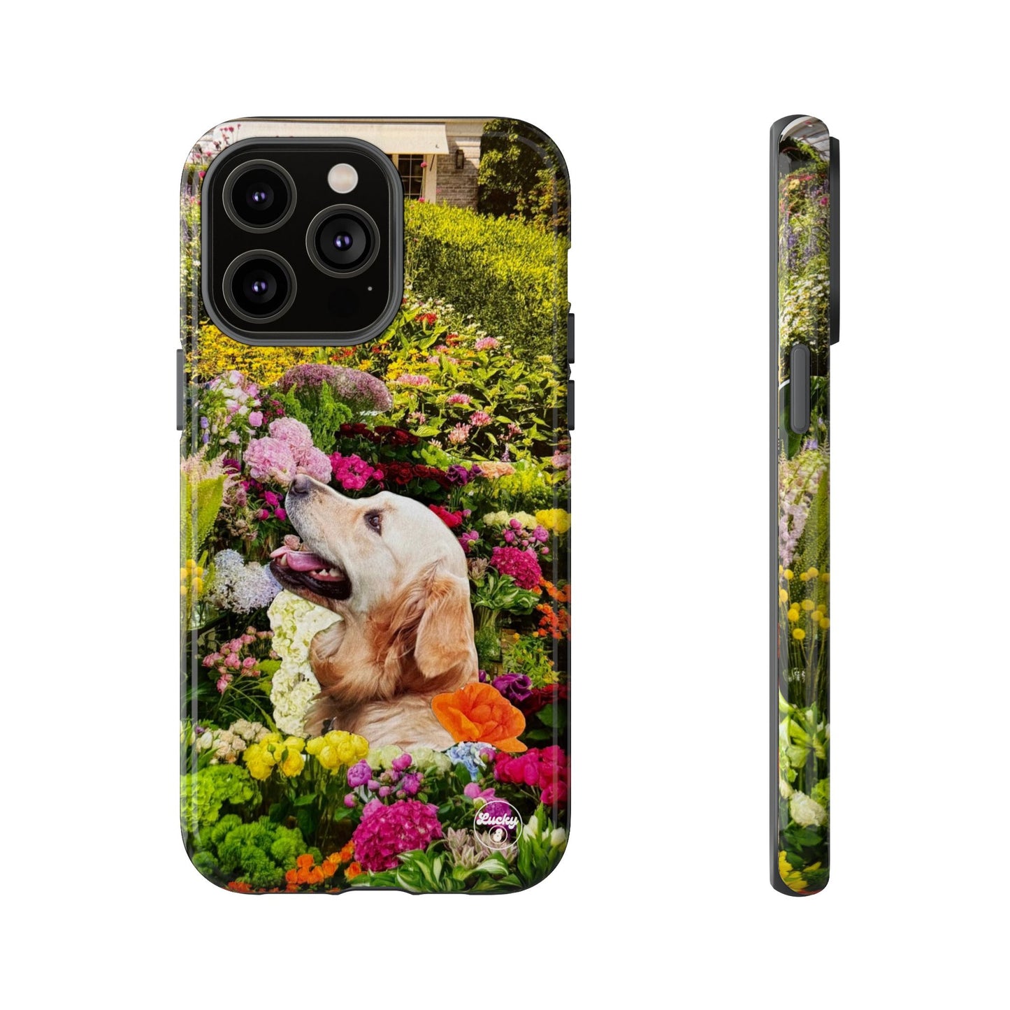 Golden Flower iPhone Case