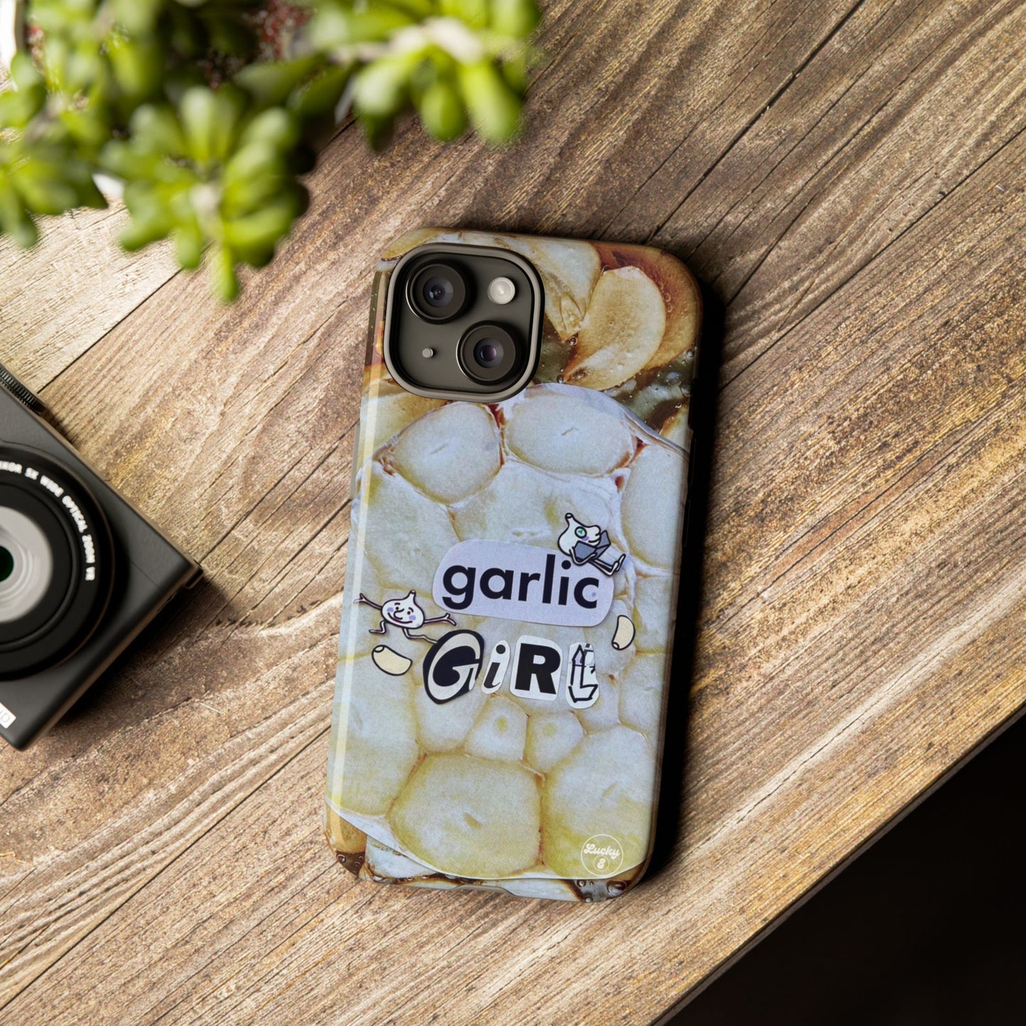 Garlic Girl iPhone Case