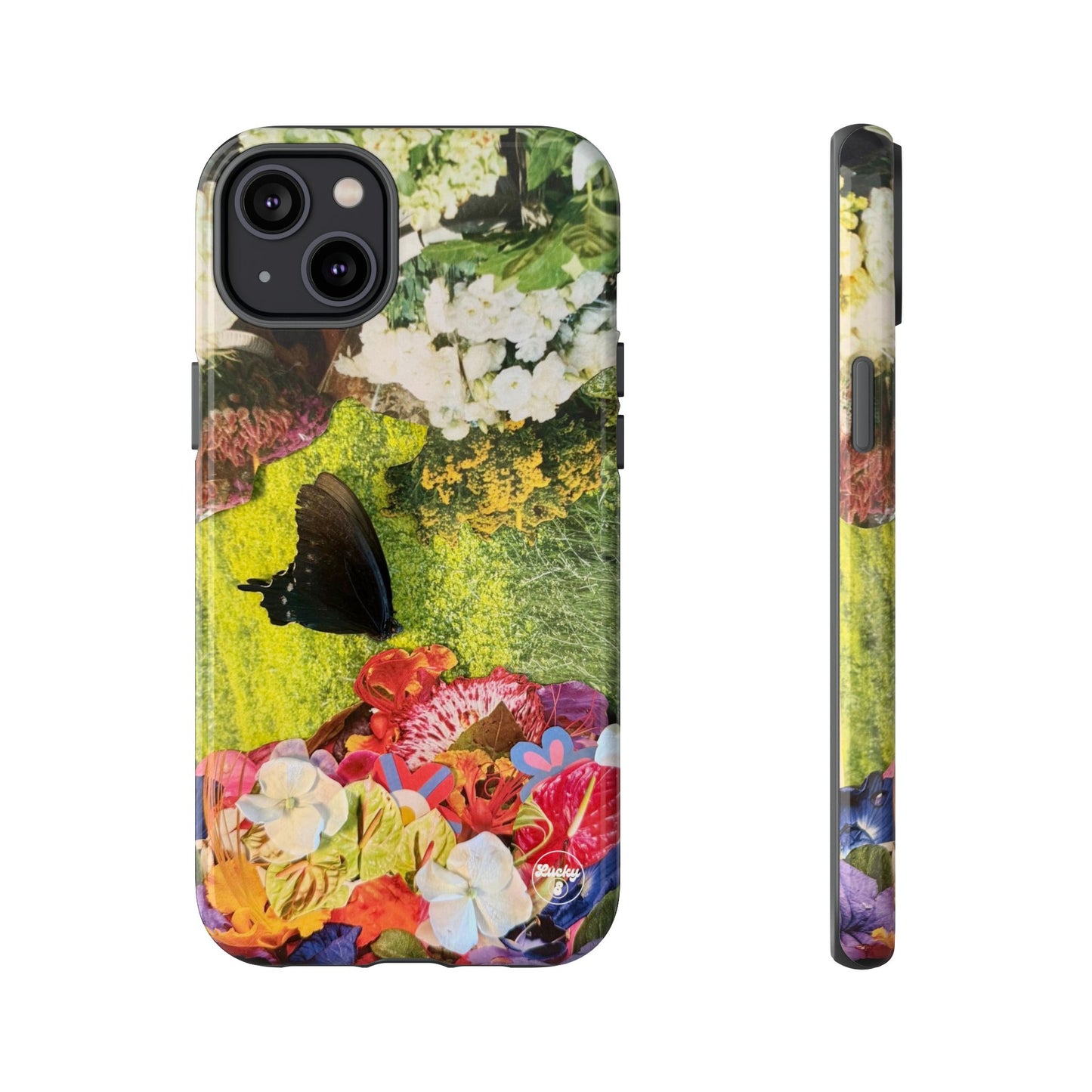Floral Butterfly iPhone Case