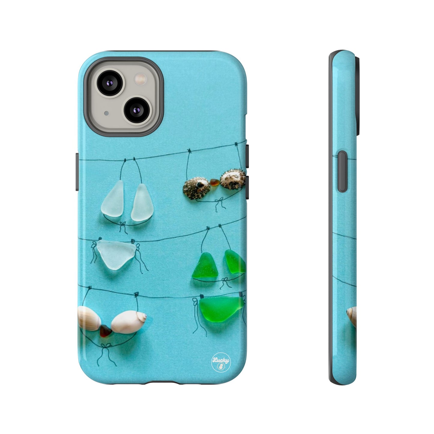 Sea Glass Swimmie iPhone Case