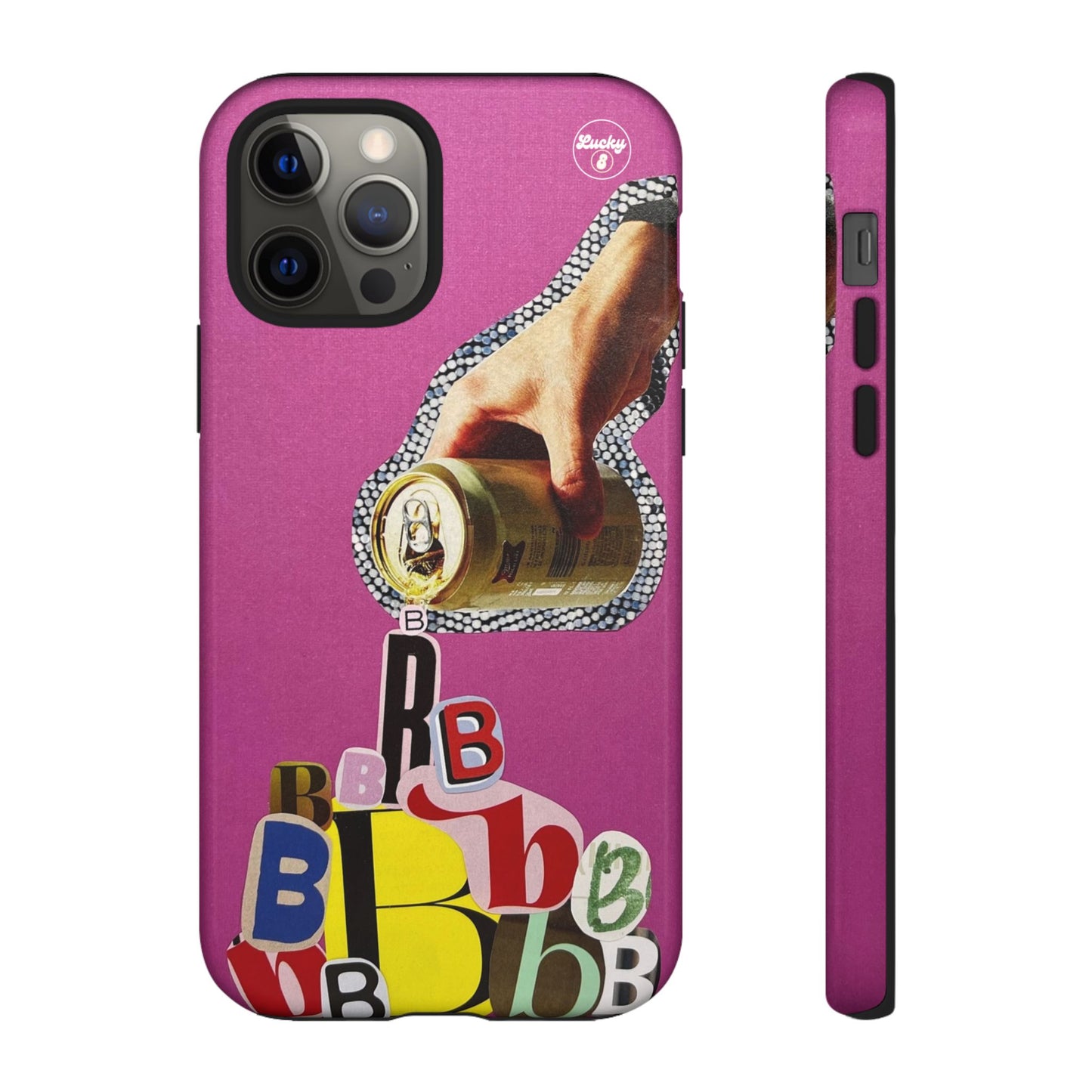 'B' Pour iPhone Case