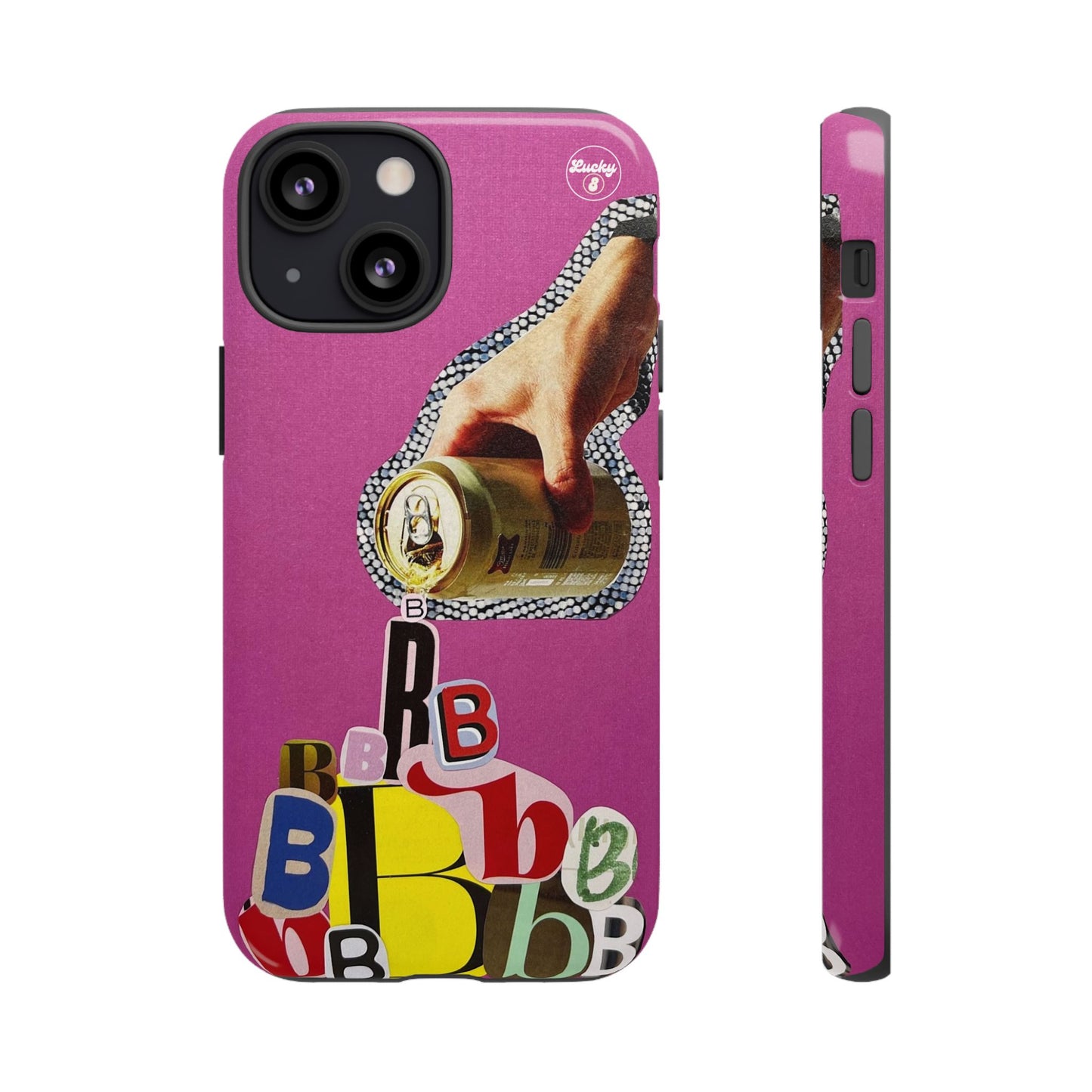 'B' Pour iPhone Case