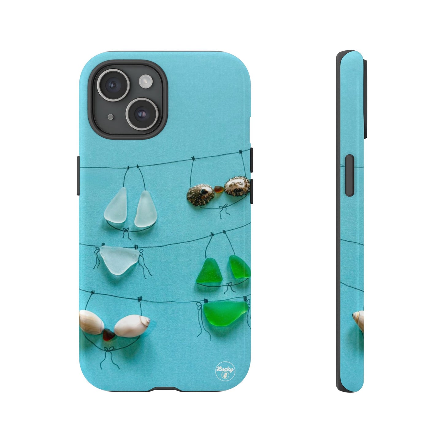 Sea Glass Swimmie iPhone Case