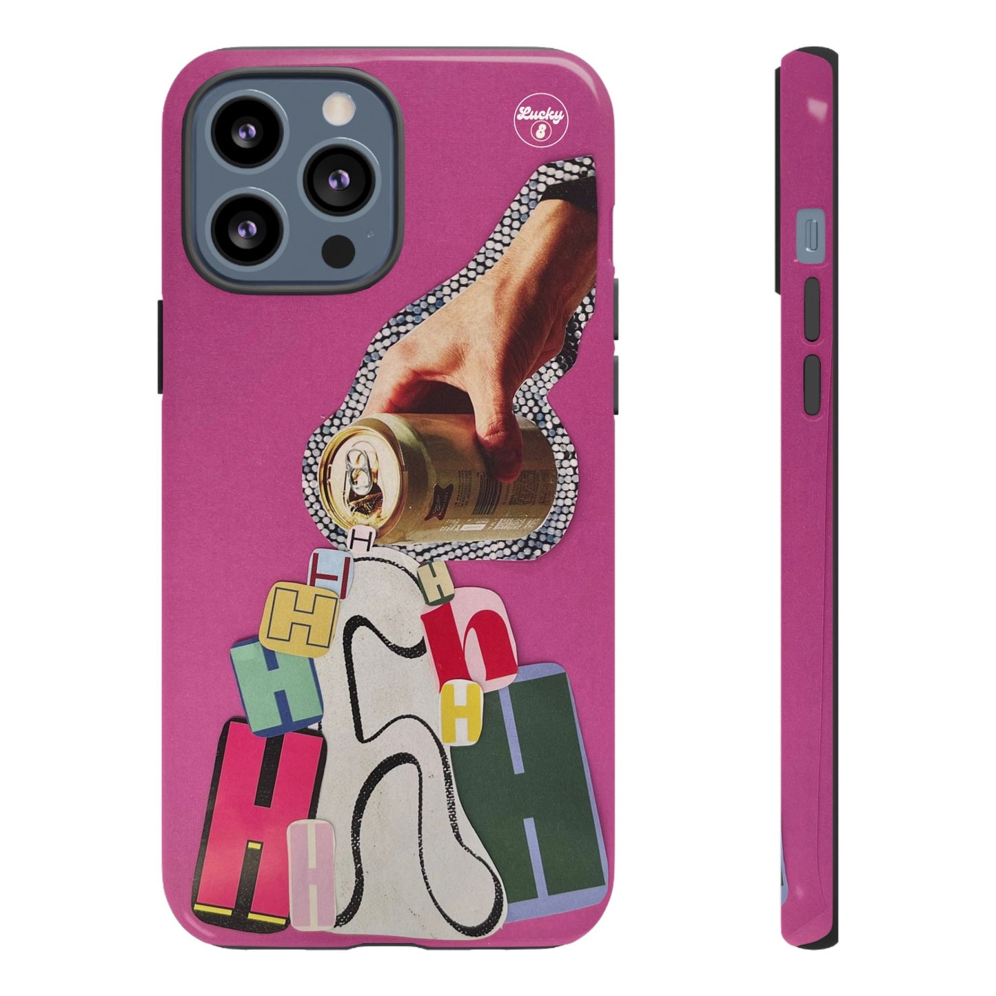'H' Pour iPhone Case