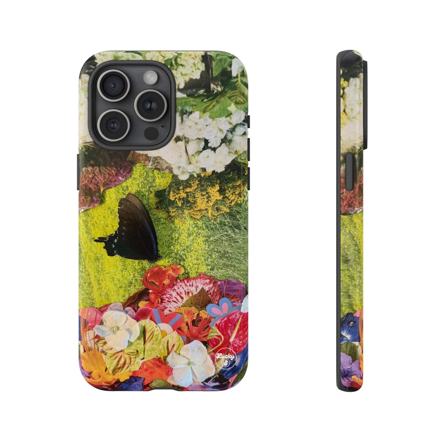 Floral Butterfly iPhone Case
