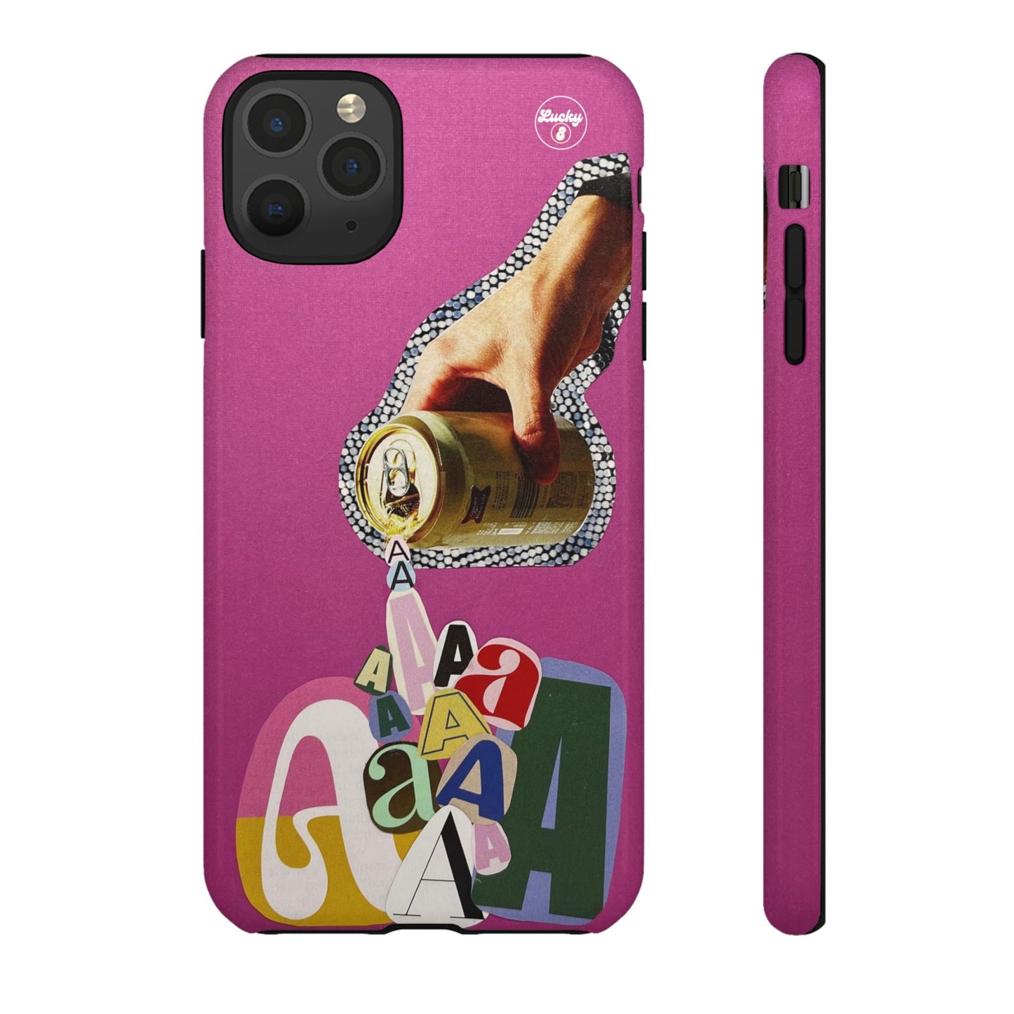 'A' Pour iPhone Case