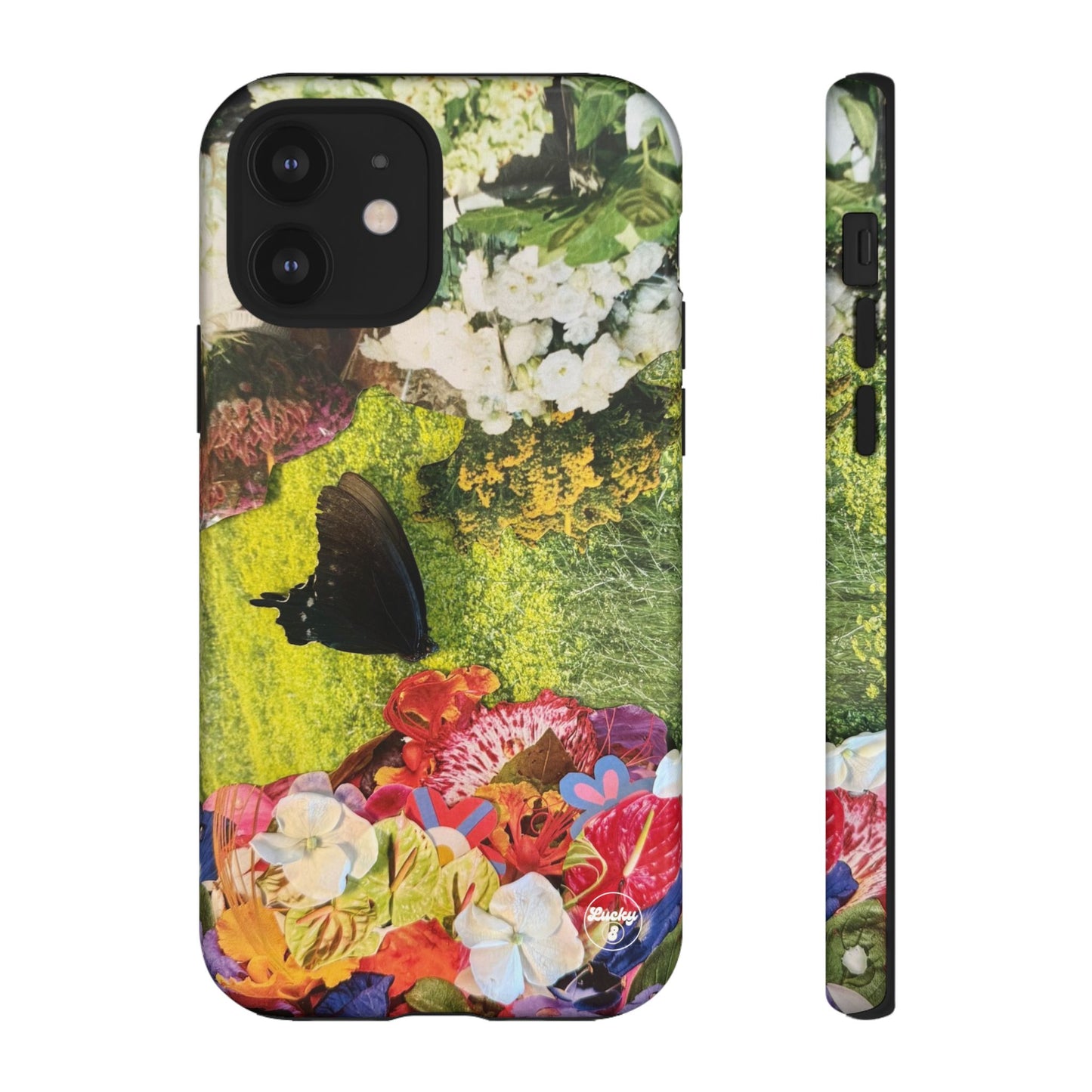 Floral Butterfly iPhone Case