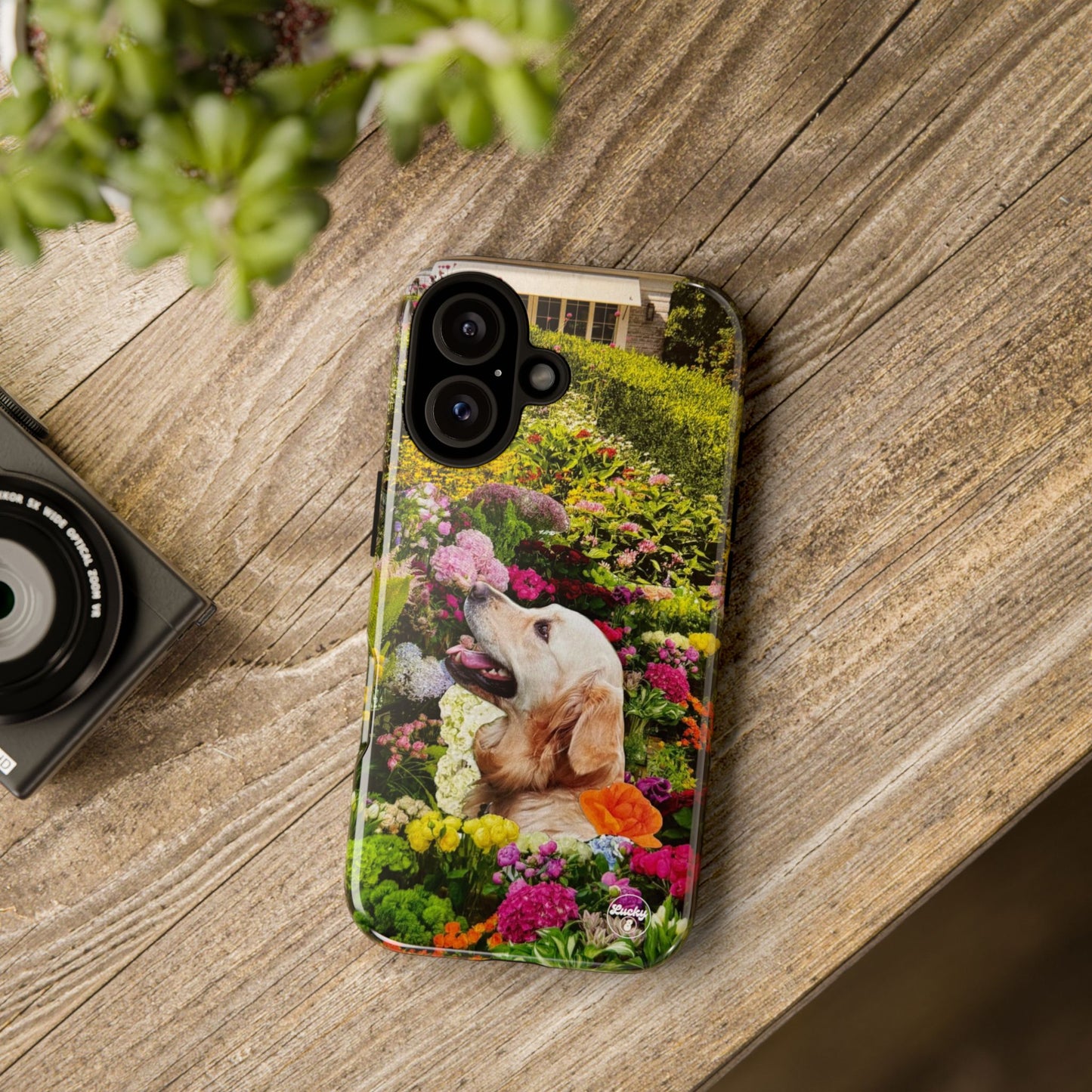 Golden Flower iPhone Case