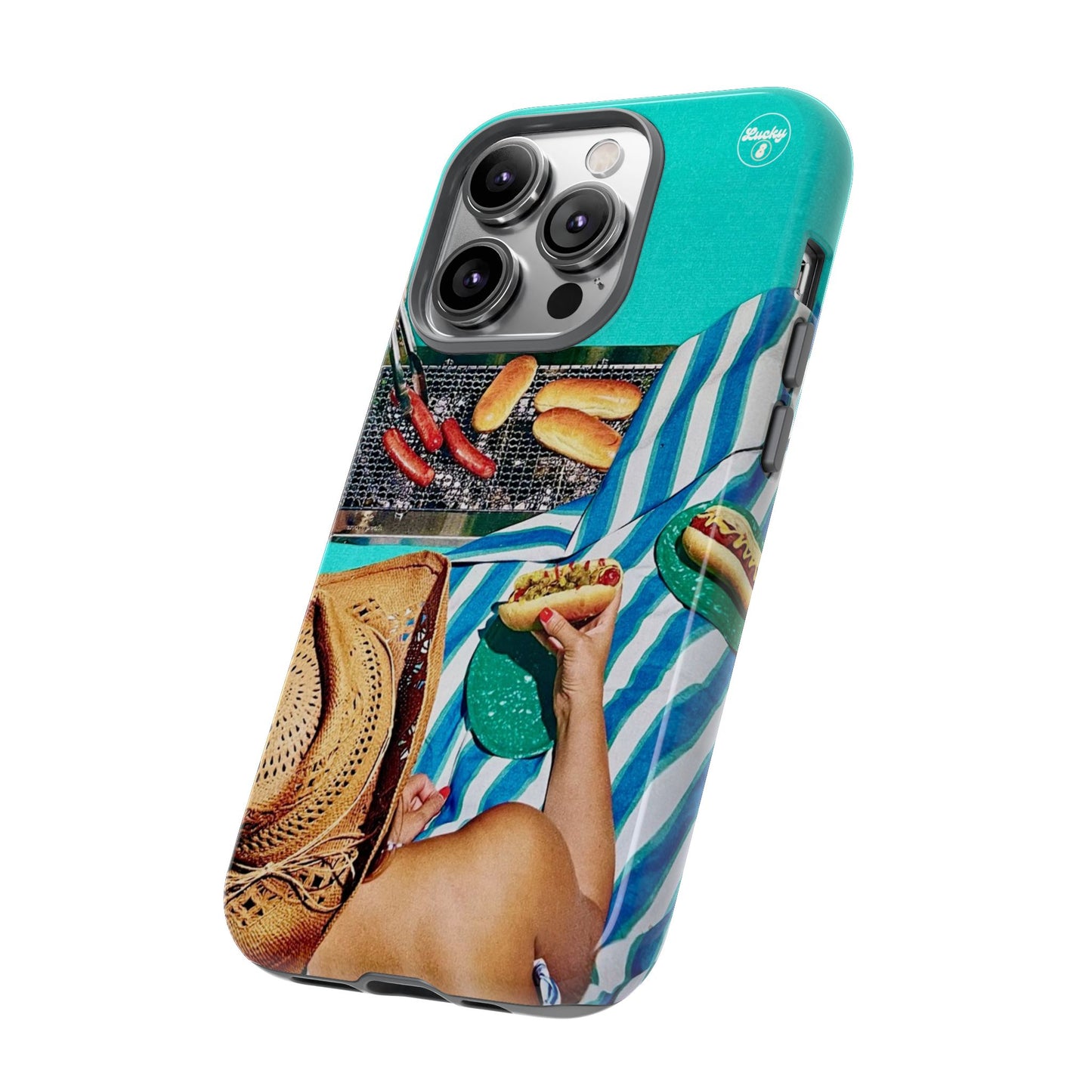 The Summertime Grill Out iPhone Case