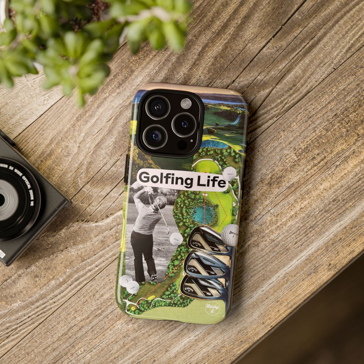 Golfing Life iPhone Case