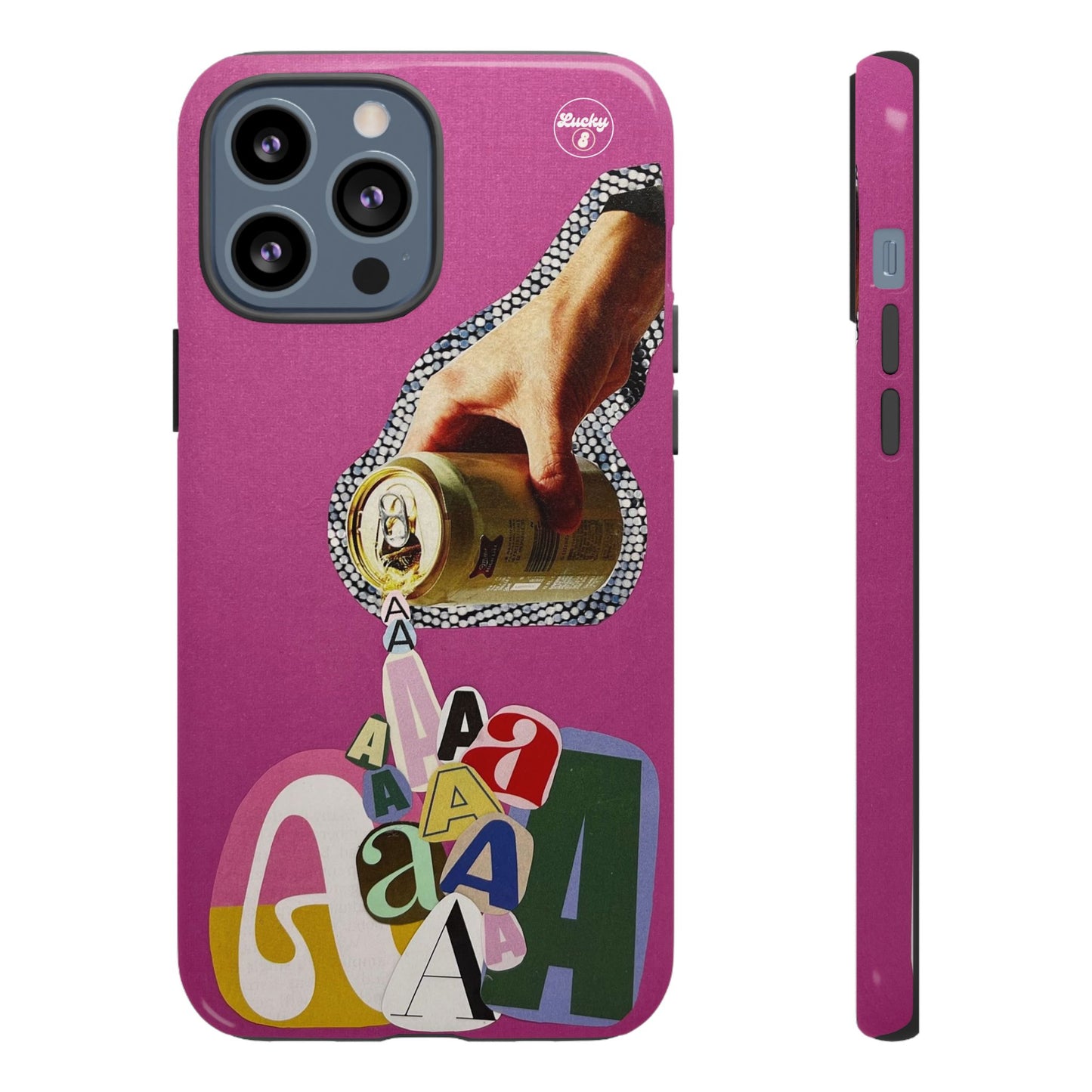 'A' Pour iPhone Case