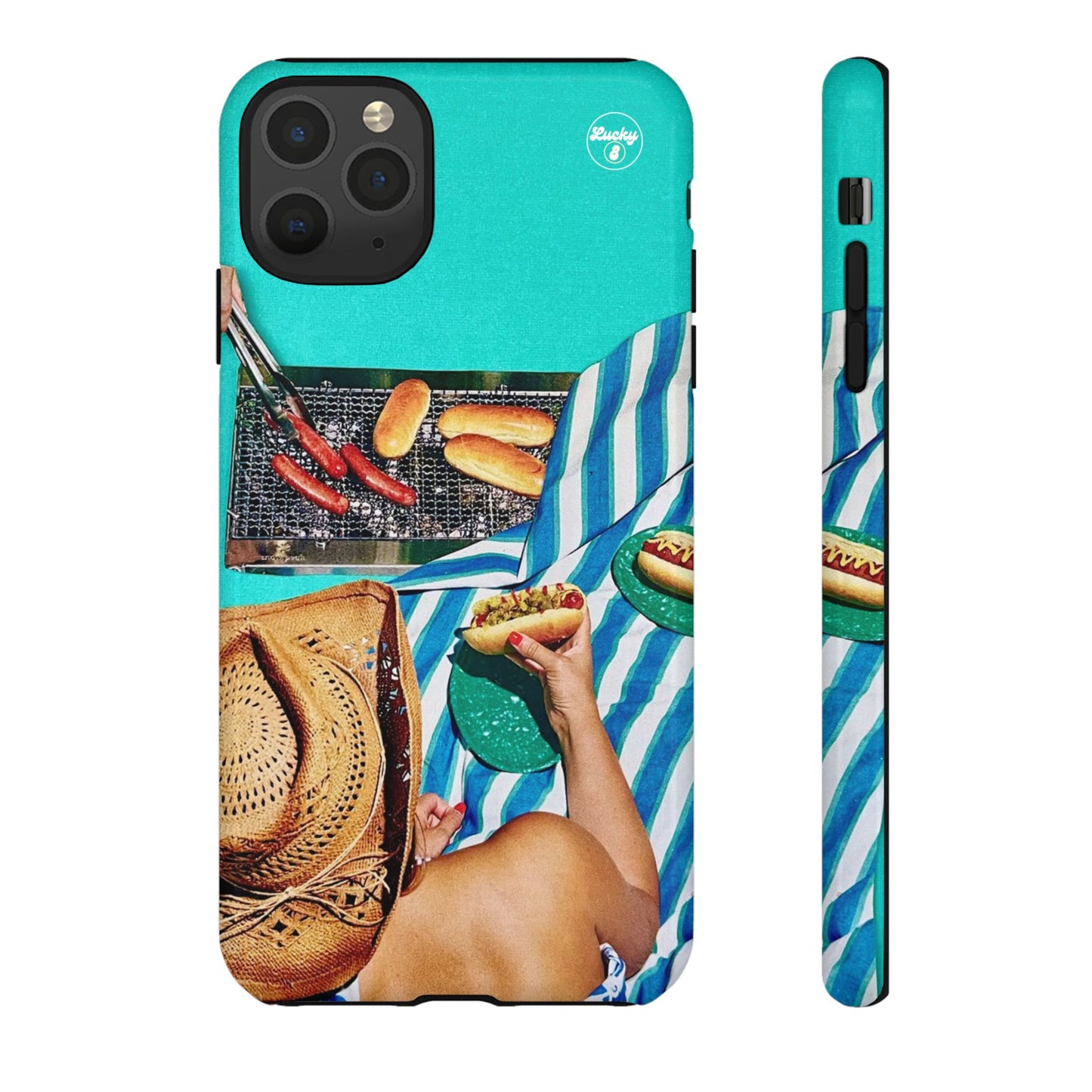 The Summertime Grill Out iPhone Case