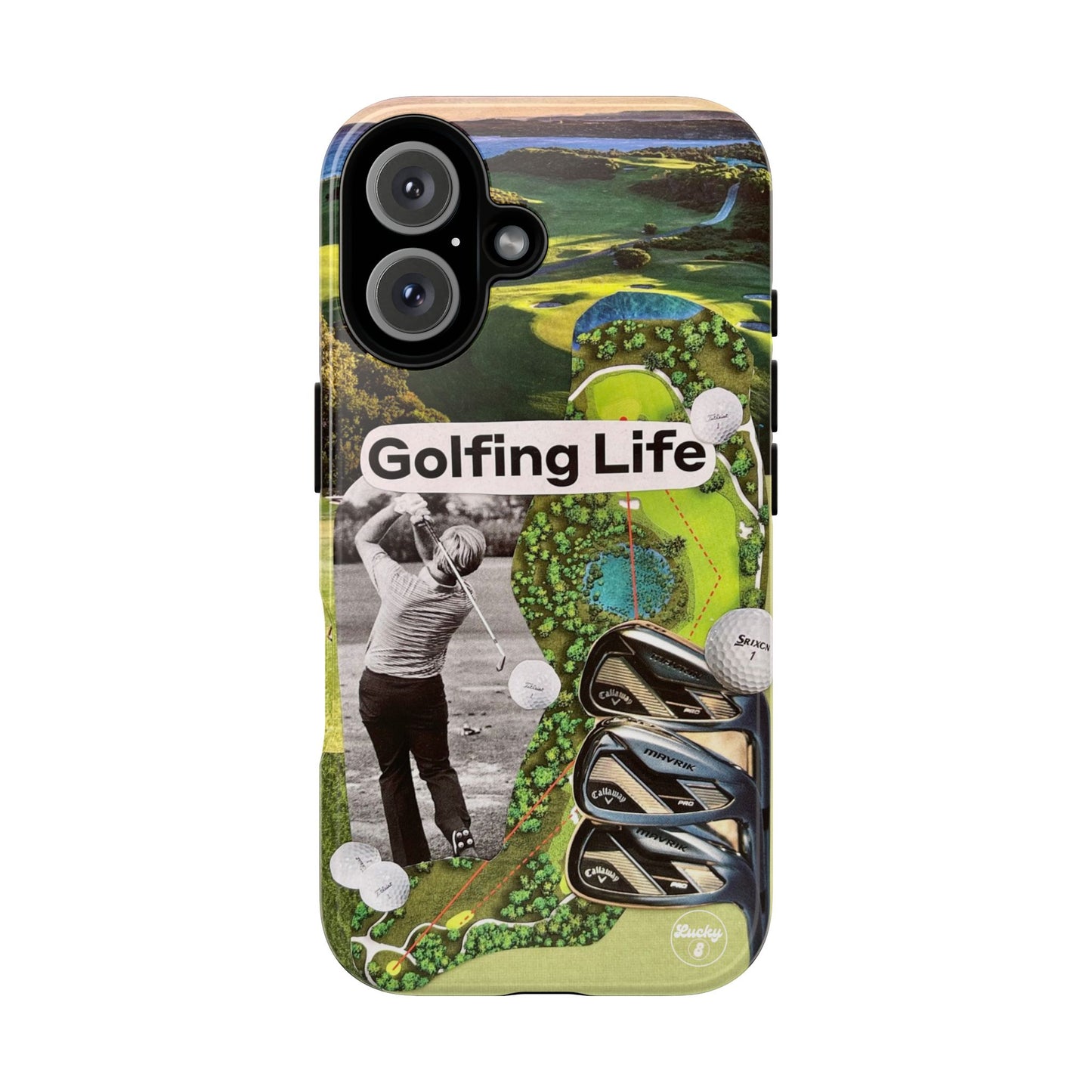 Golfing Life iPhone Case