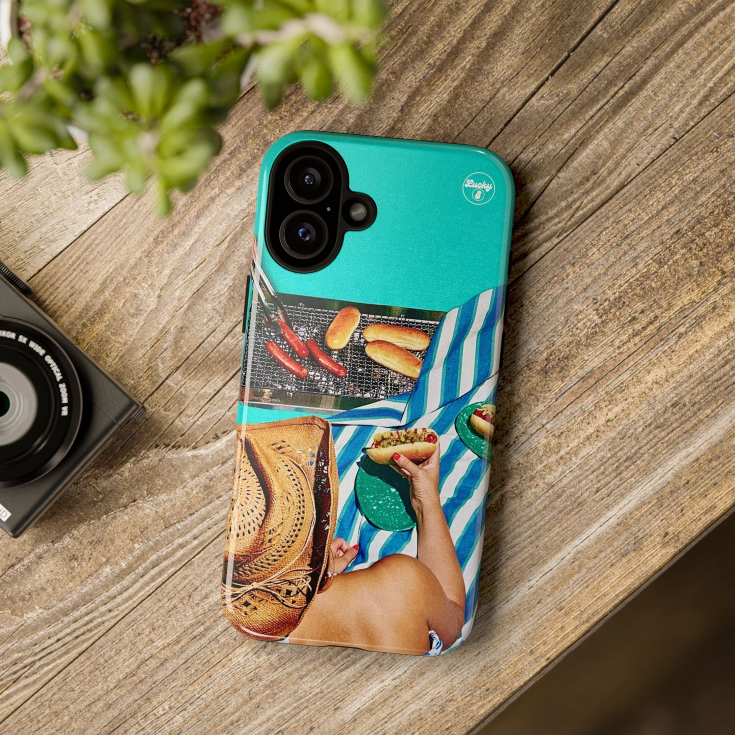 The Summertime Grill Out iPhone Case