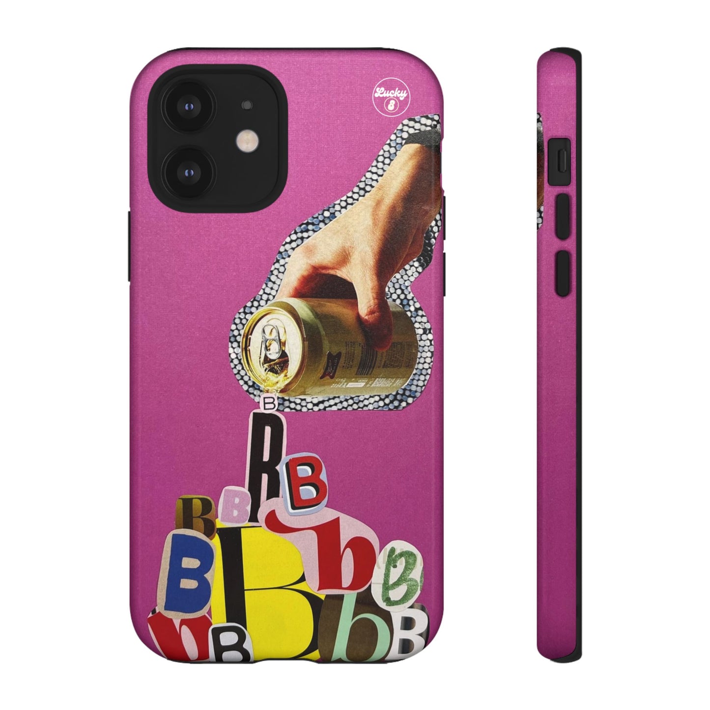 'B' Pour iPhone Case