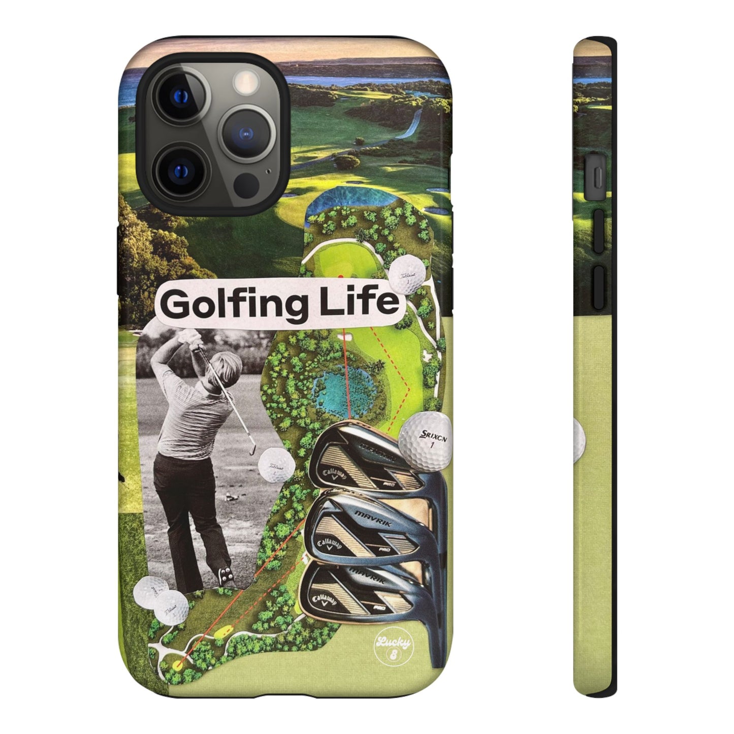 Golfing Life iPhone Case