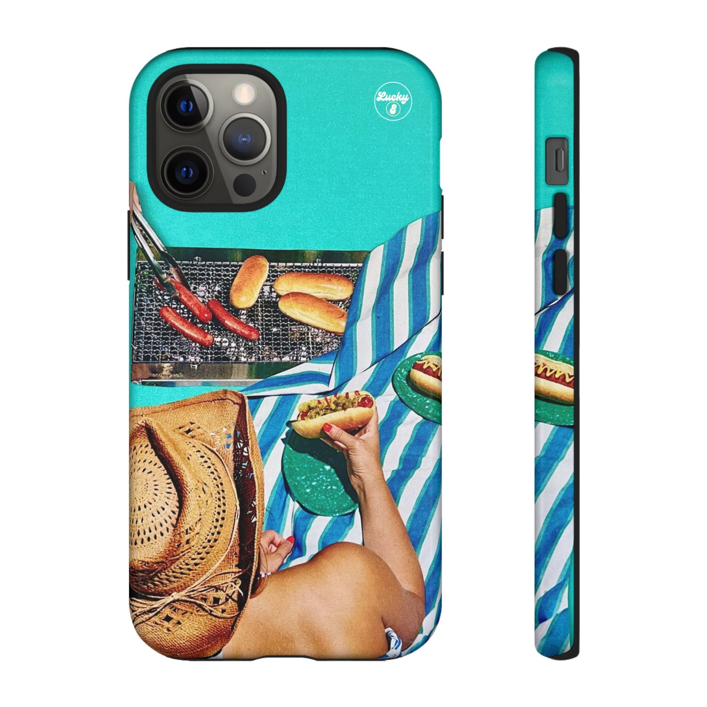 The Summertime Grill Out iPhone Case