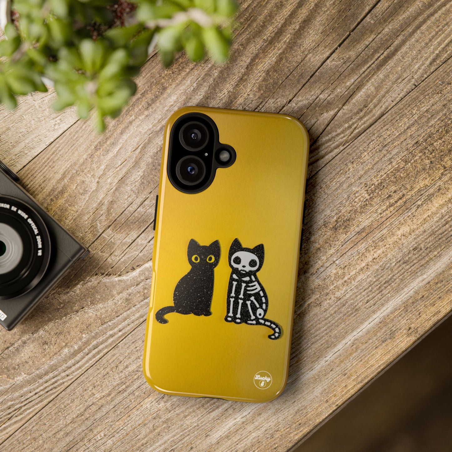 Halloween Cat iPhone Case