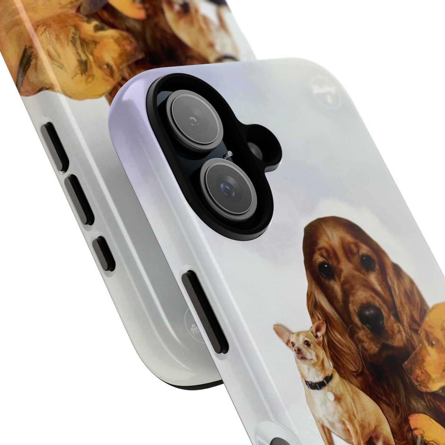 Dog Cuddle iPhone Case