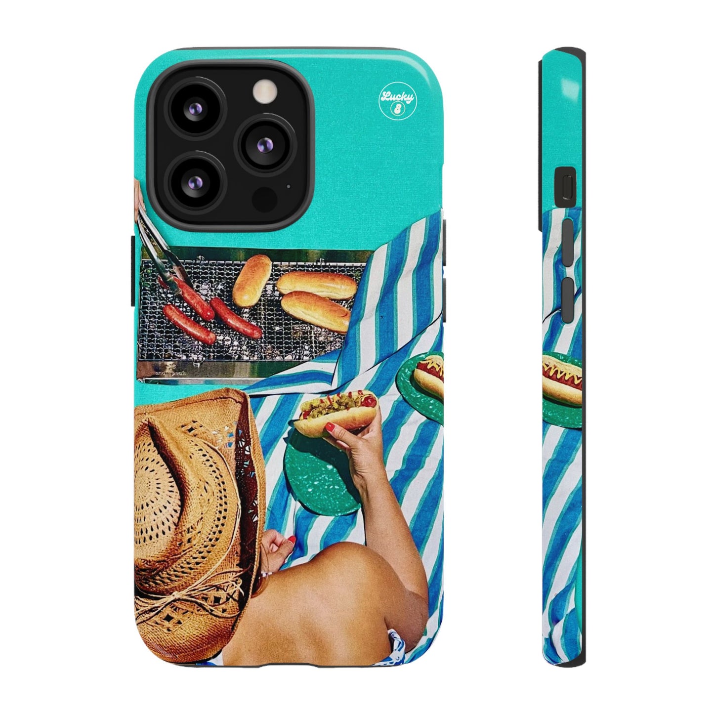 The Summertime Grill Out iPhone Case