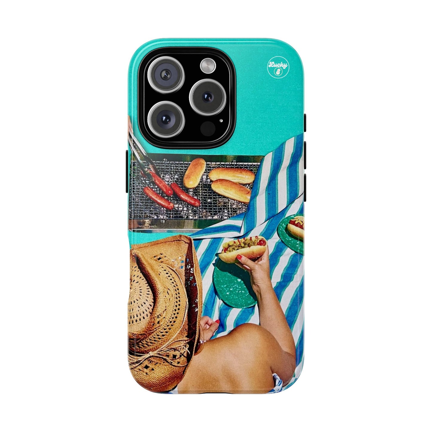 The Summertime Grill Out iPhone Case