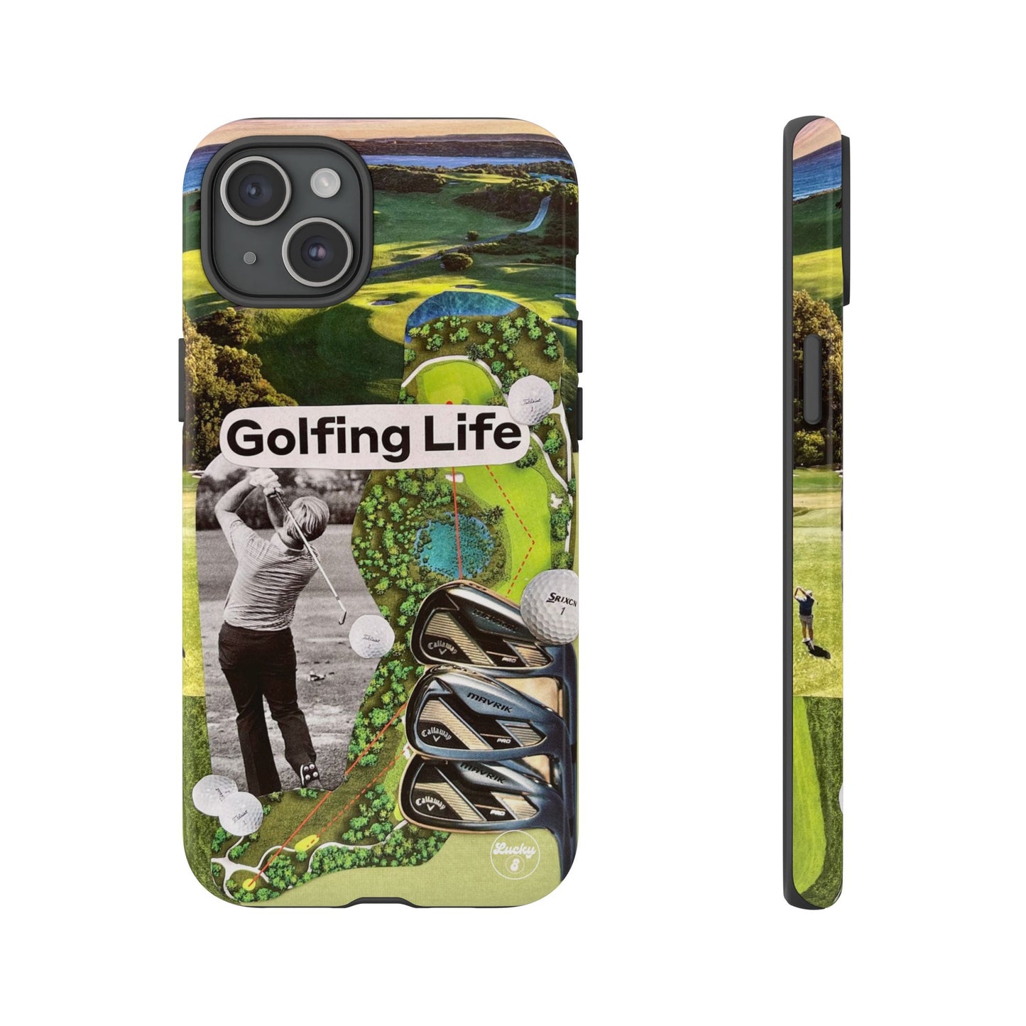 Golfing Life iPhone Case