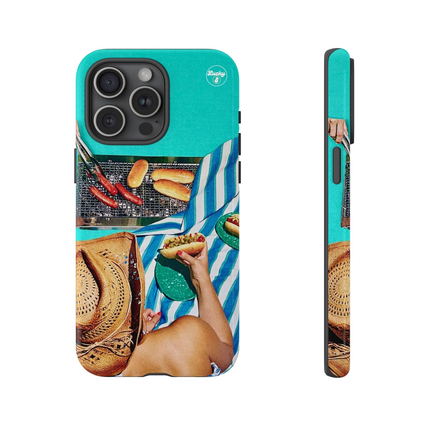 The Summertime Grill Out iPhone Case