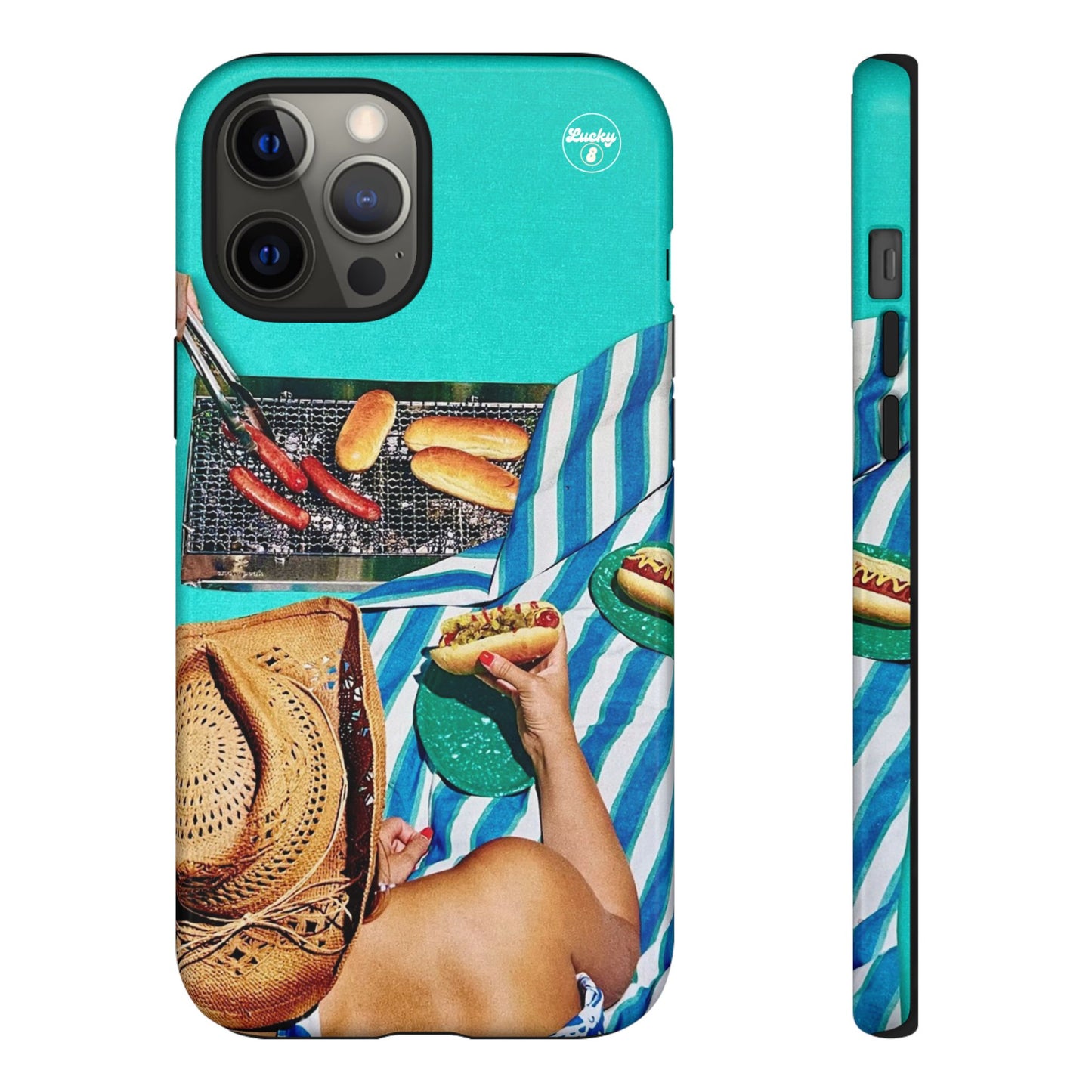 The Summertime Grill Out iPhone Case