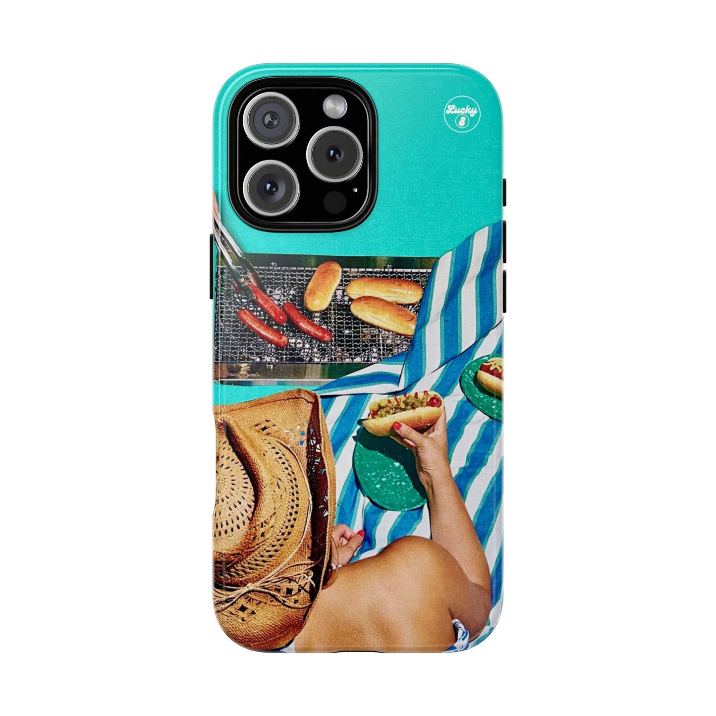 The Summertime Grill Out iPhone Case