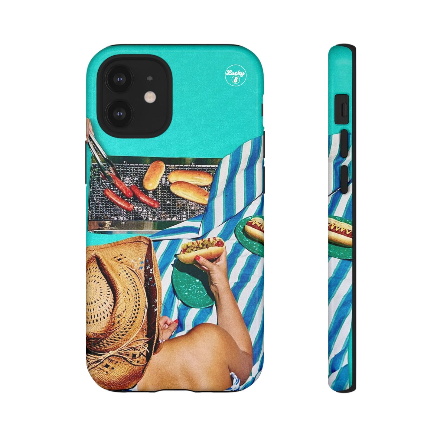 The Summertime Grill Out iPhone Case