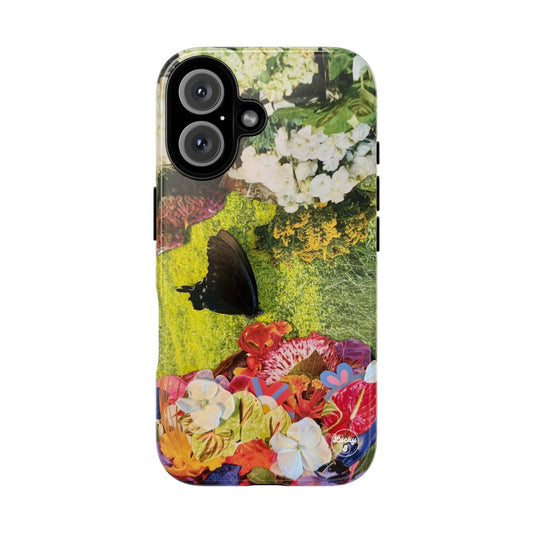 Floral Butterfly iPhone Case