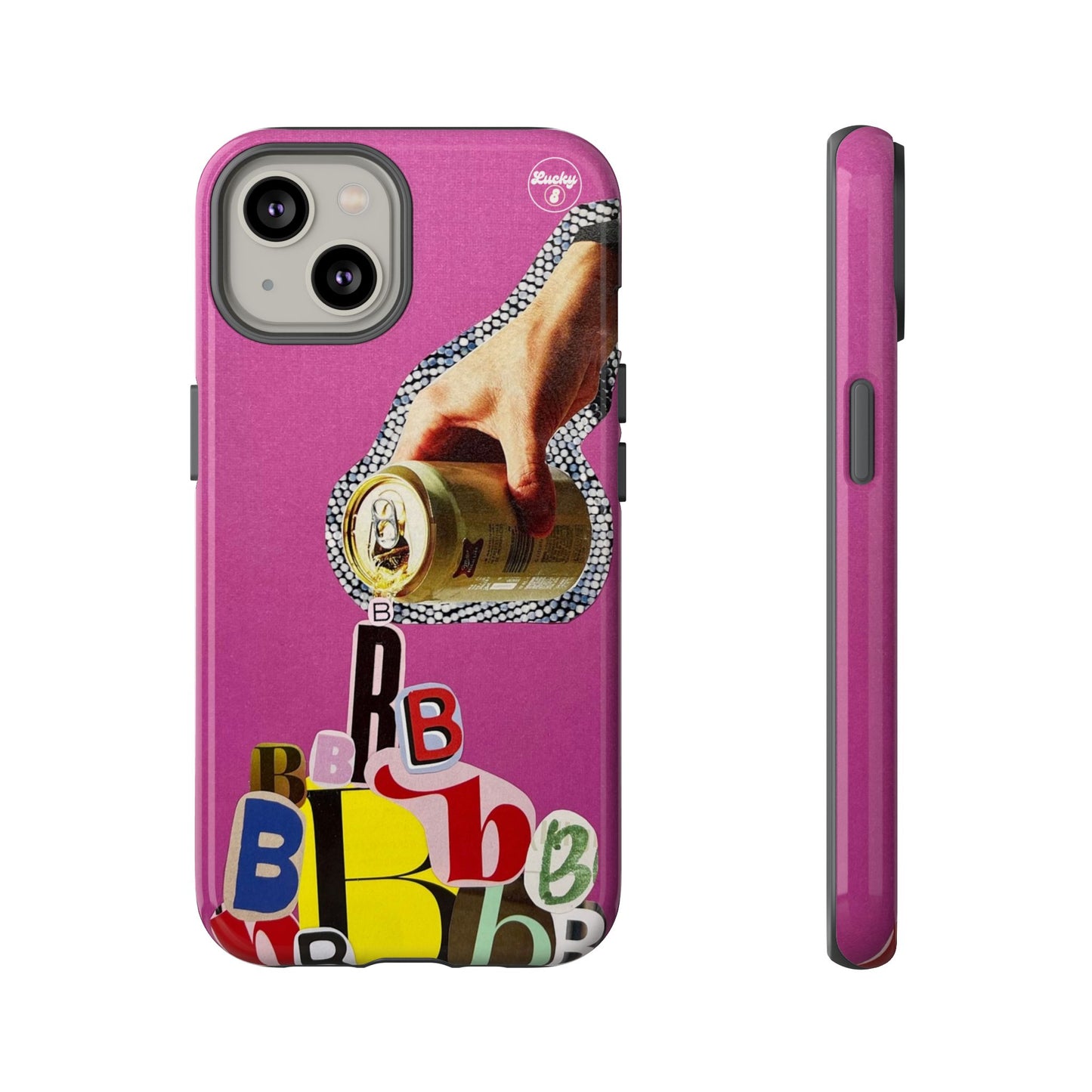 'B' Pour iPhone Case