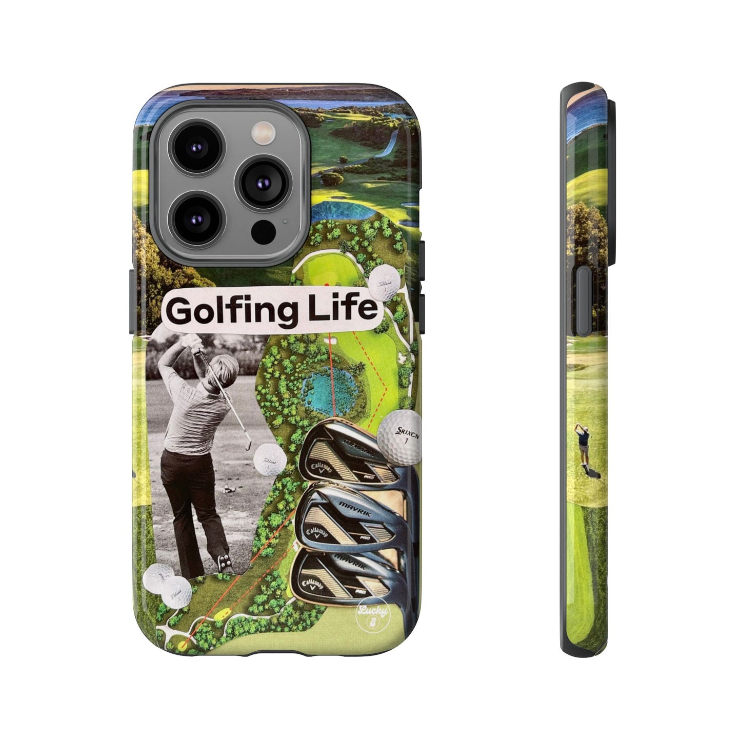 Golfing Life iPhone Case