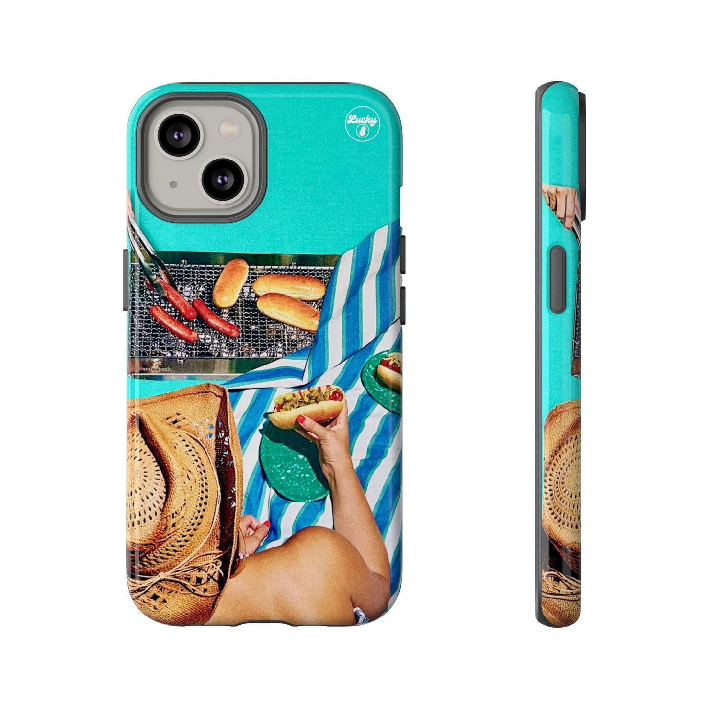 The Summertime Grill Out iPhone Case