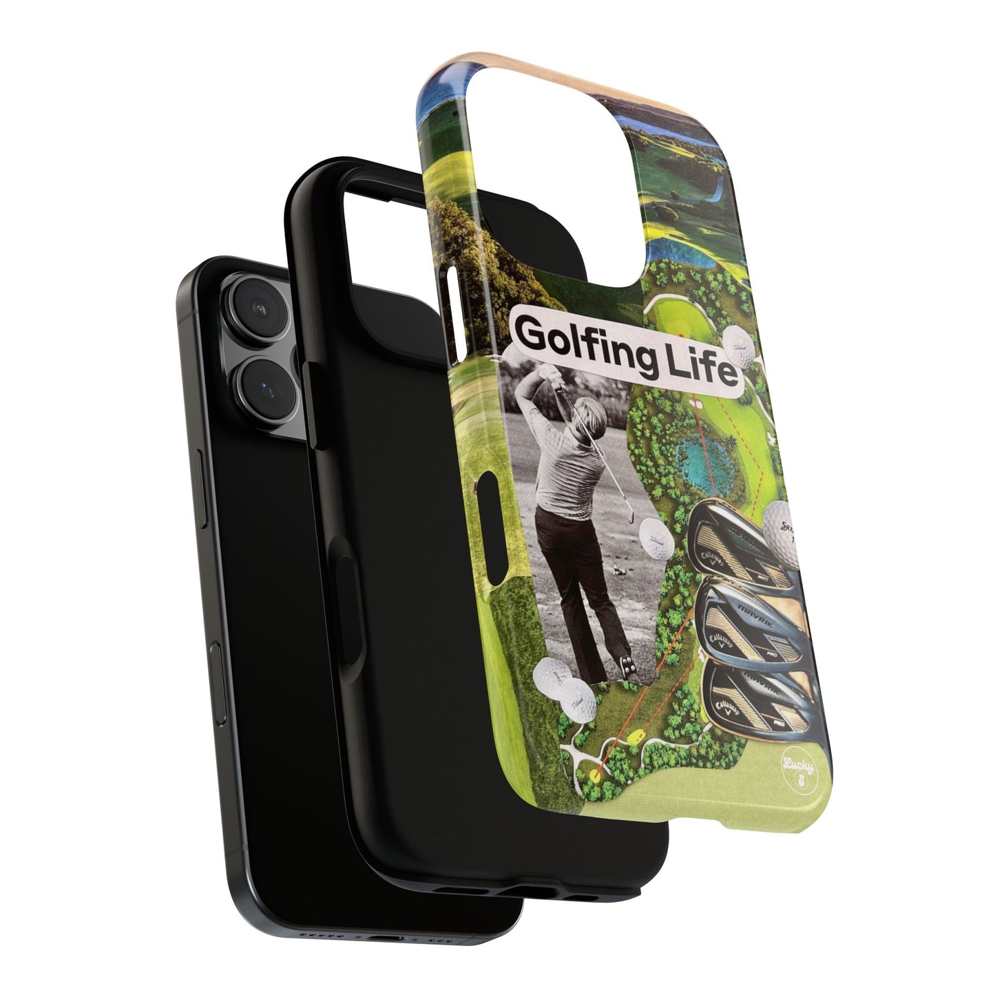 Golfing Life iPhone Case