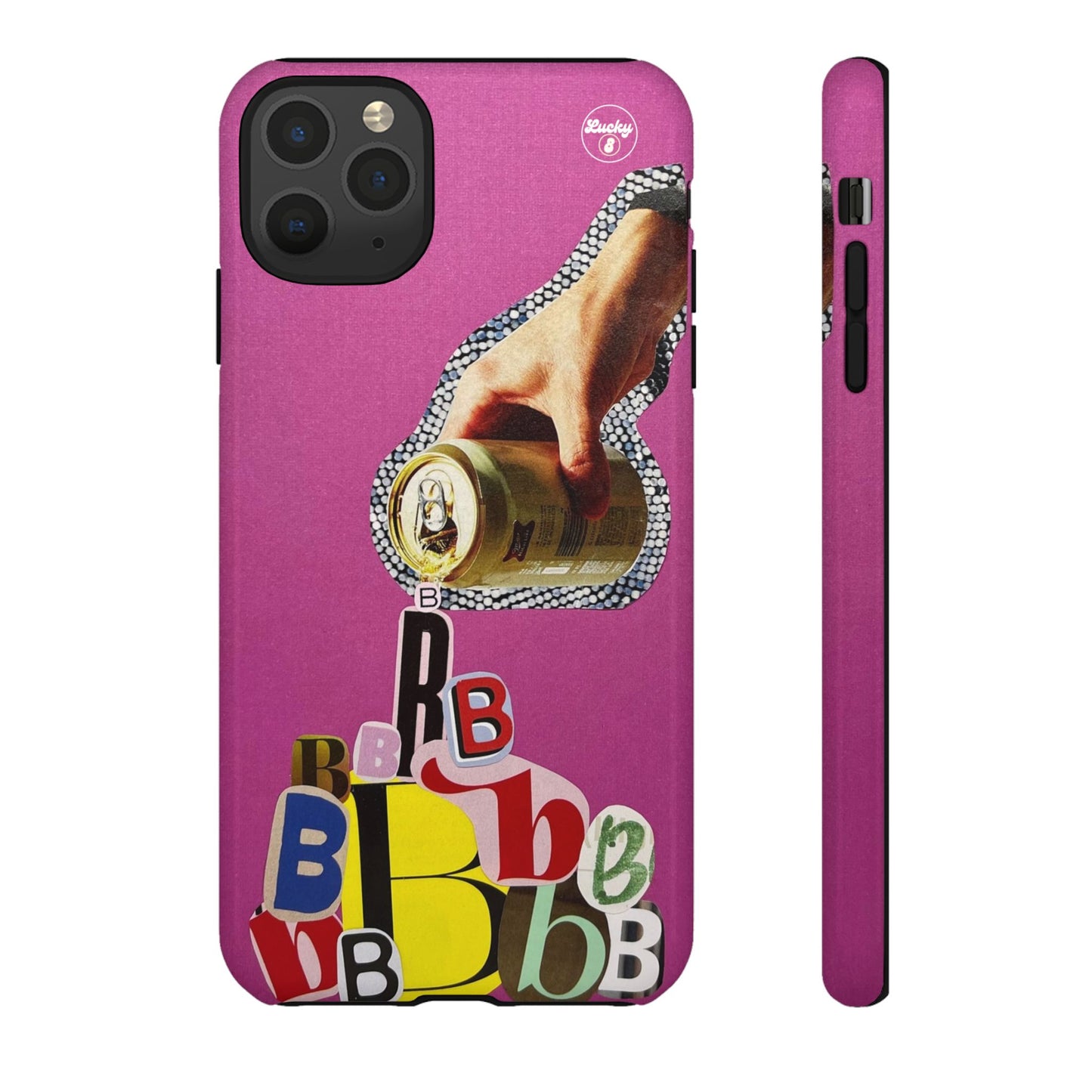 'B' Pour iPhone Case